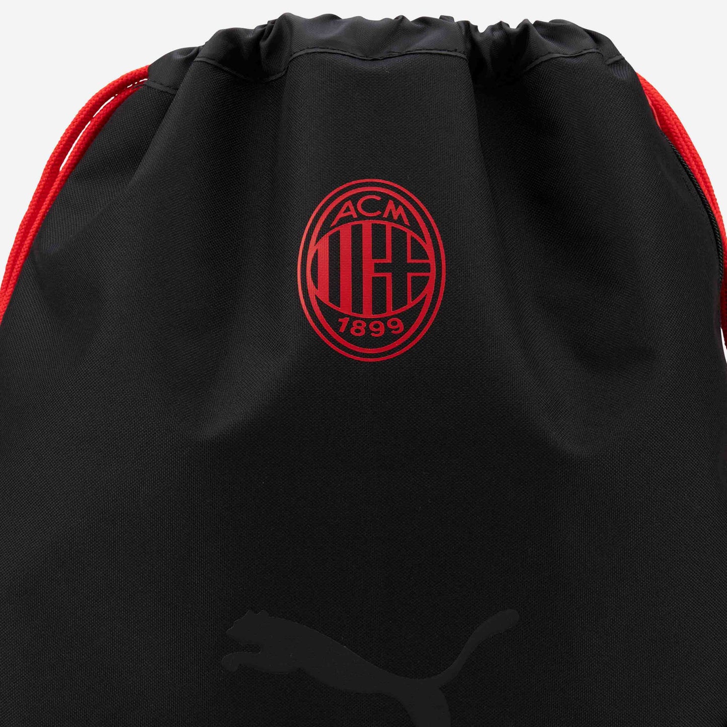 SACCA MILAN CON STAMPE E DETTAGLI A CONTRASTO