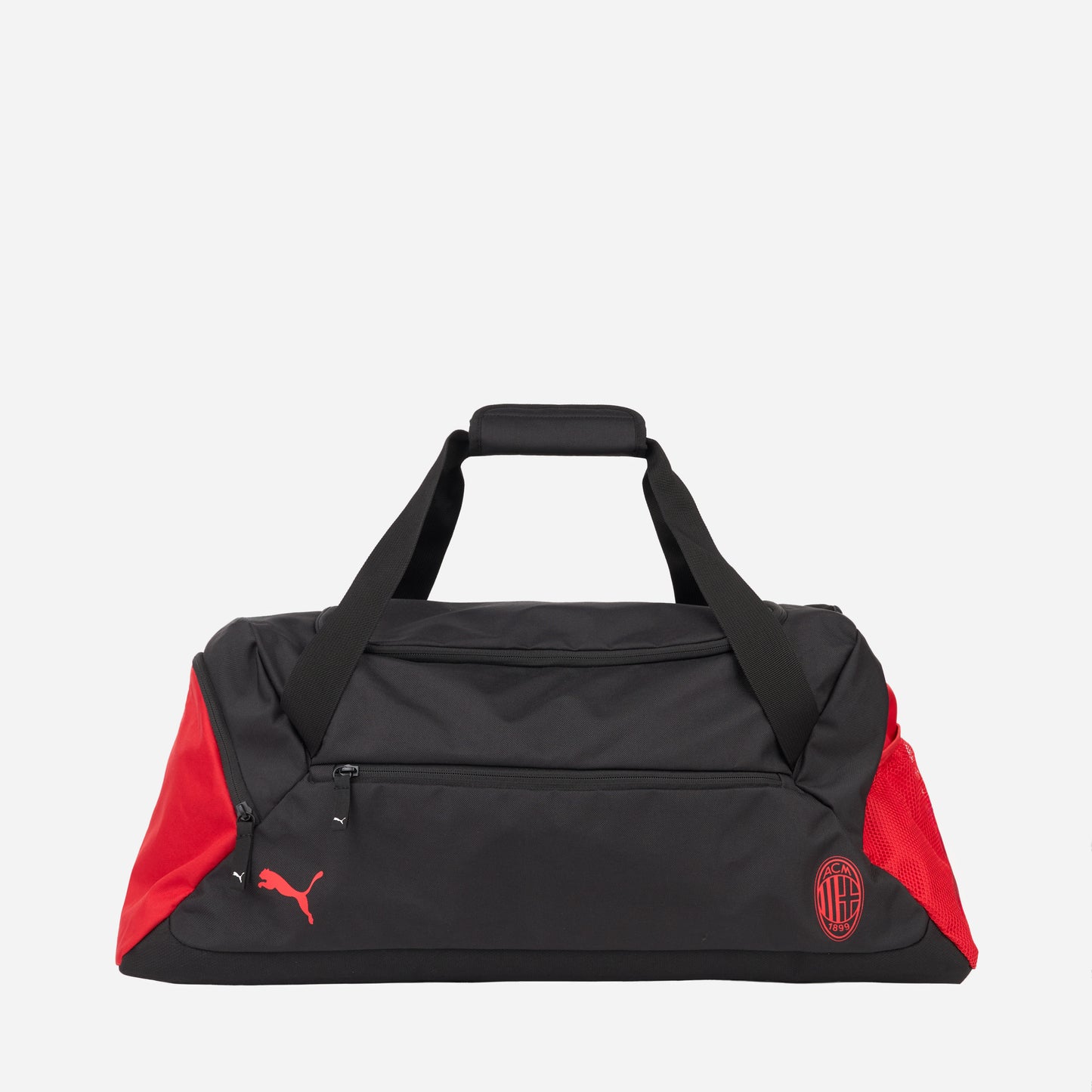 BORSA SPORTIVA NERA E ROSSA MILAN