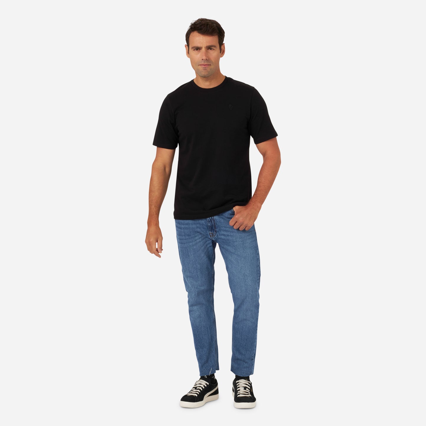 T-SHIRT MILAN DEVIL COLLECTION CON RICAMO
