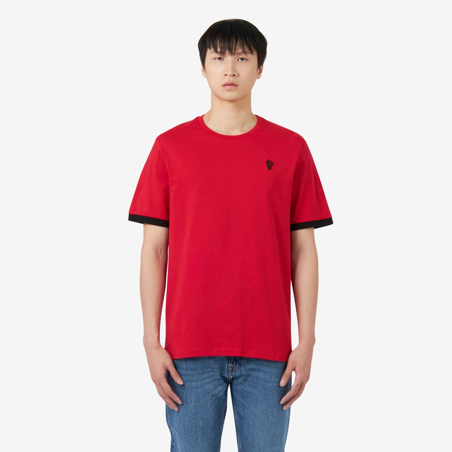 T-SHIRT MILAN DEVIL COLLECTION CON RICAMO