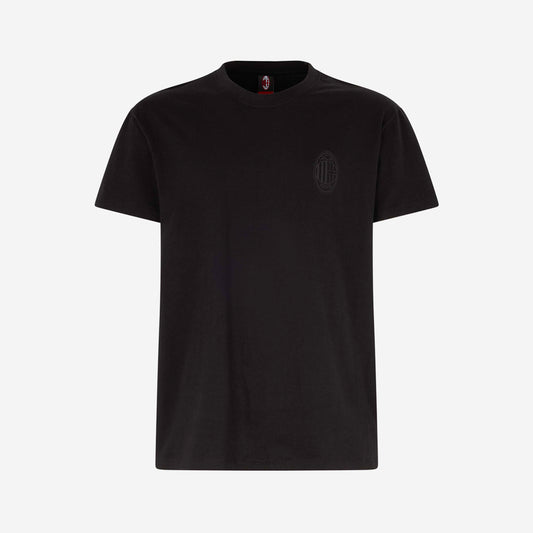 T-SHIRT MILAN MONOCHROME CON LOGO IN TINTA
