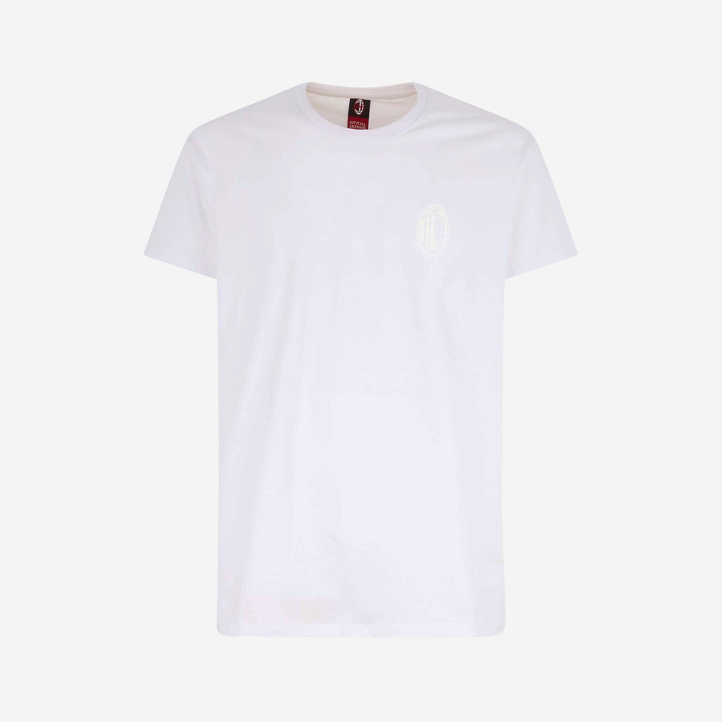 T-SHIRT MILAN MONOCHROME CON LOGO IN TINTA