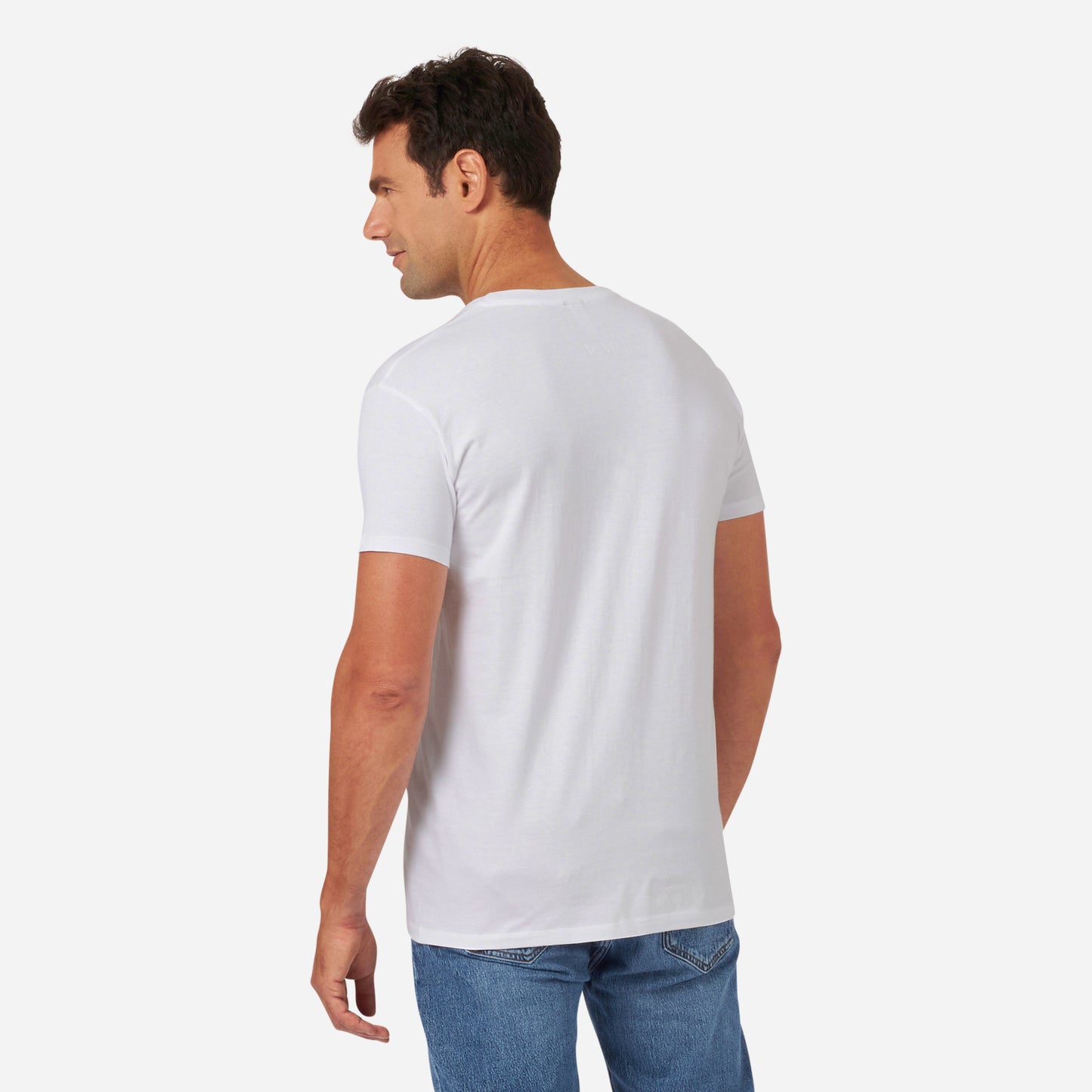 T-SHIRT MILAN MONOCHROME CON LOGO IN TINTA