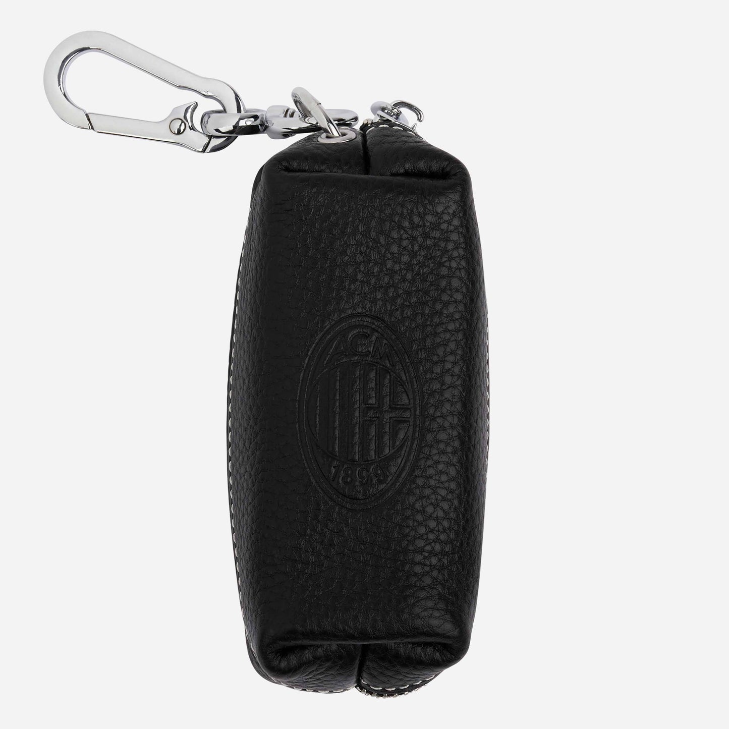 PORTACHIAVI MILAN IN PELLE CON LOGO