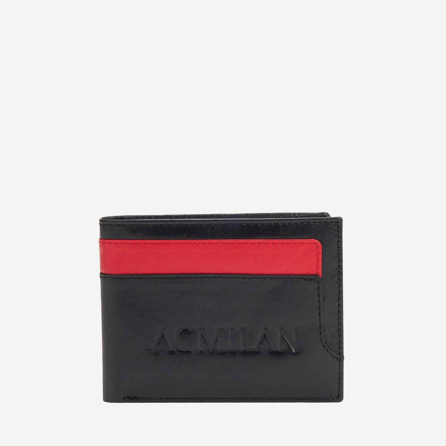 Portafoglio AC Milan in pelle