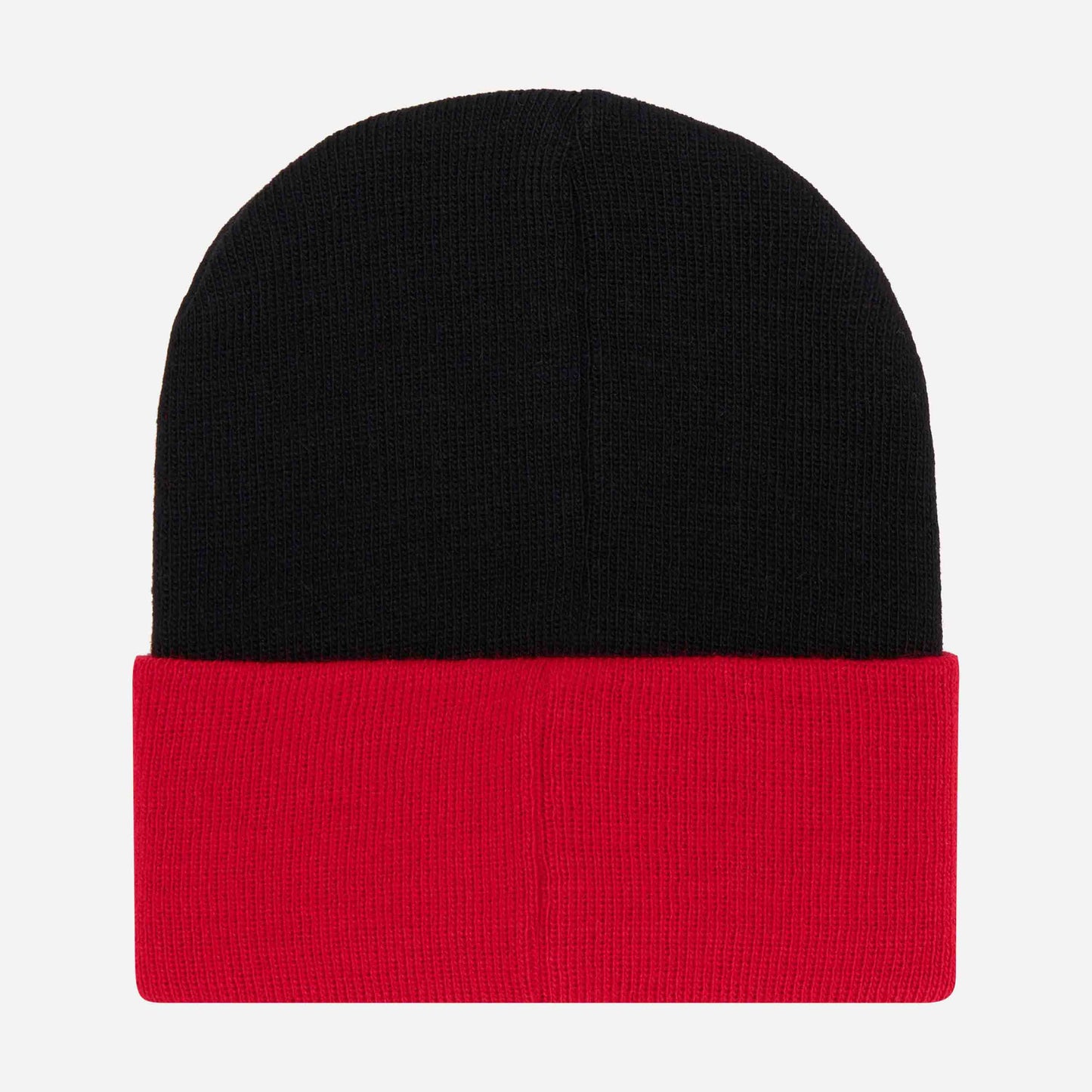 BERRETTO MILAN BICOLOR CON LOGO