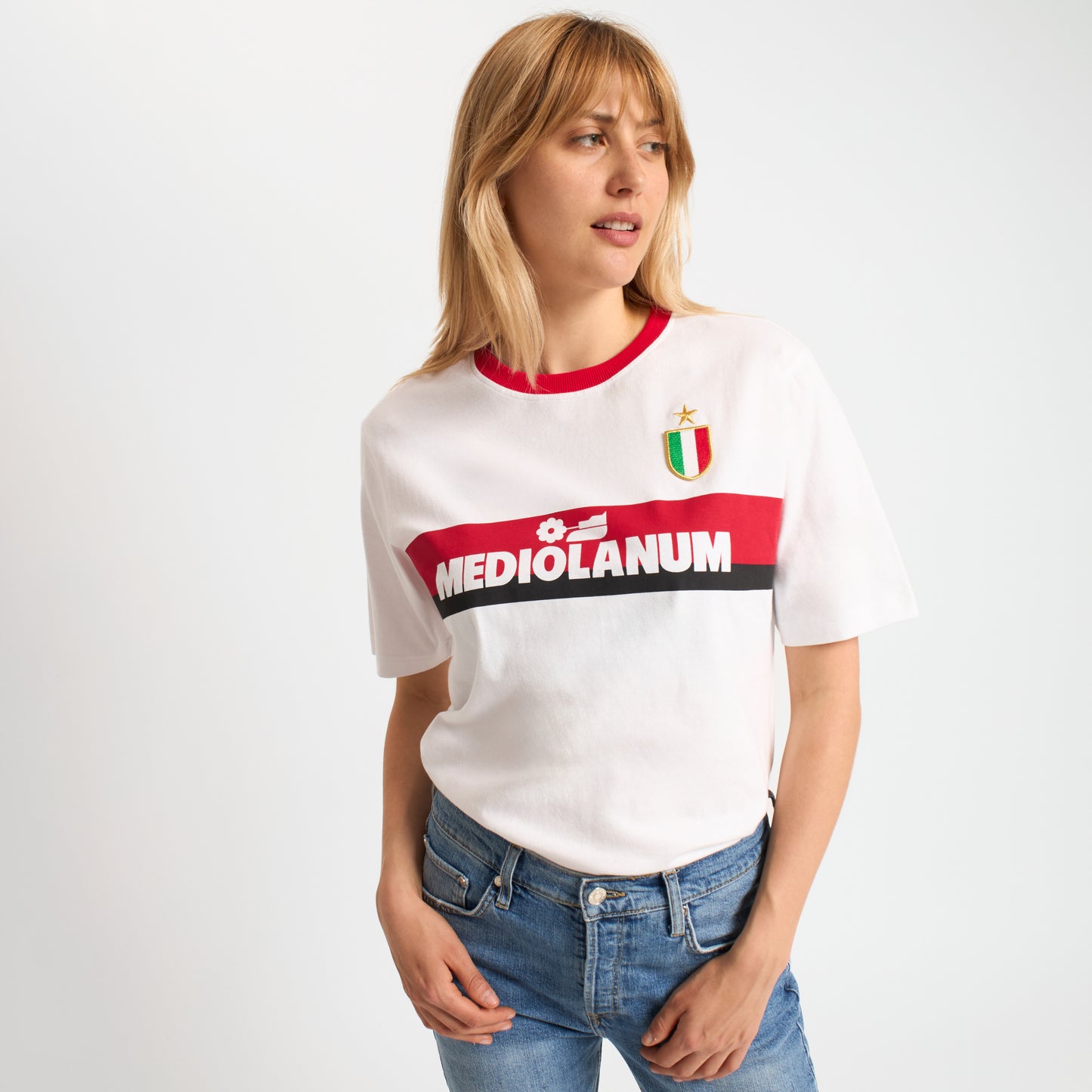 T-SHIRT MILAN TRAINING STORICA 1988/89