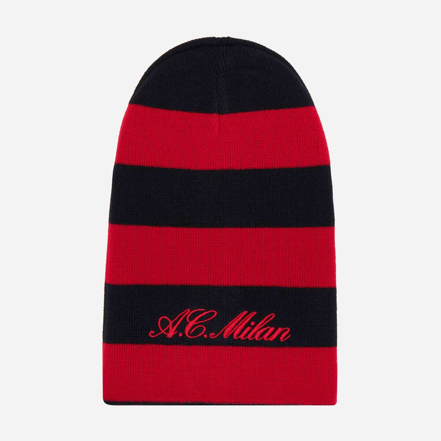 BERRETTO MILAN REVERSIBILE CON RICAMO