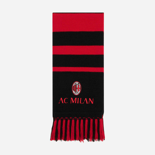 SCIARPA MILAN A RIGHE ROSSONERE IRREGOLARI