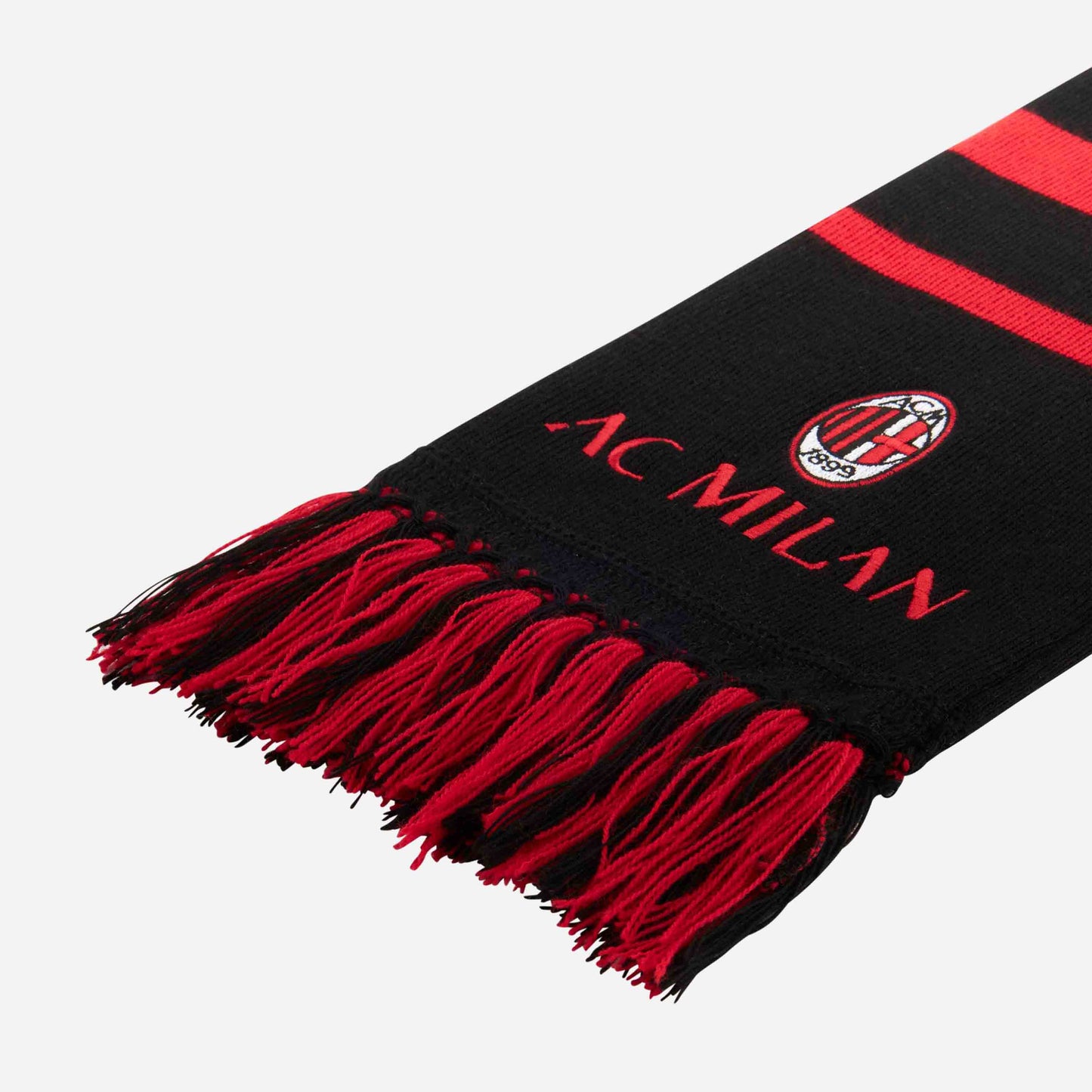 SCIARPA MILAN A RIGHE ROSSONERE IRREGOLARI