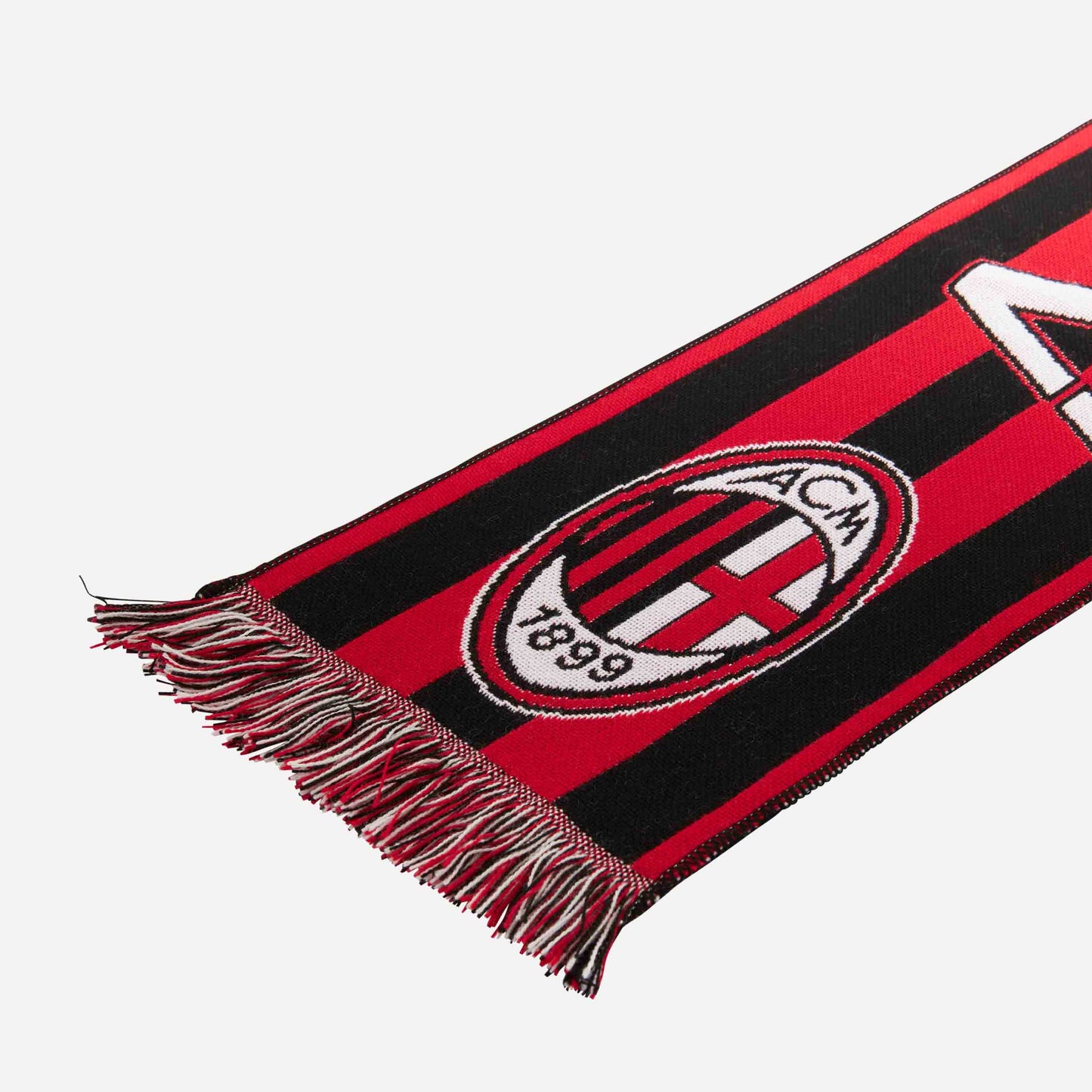 SCIARPA MILAN A BANDE ROSSONERE