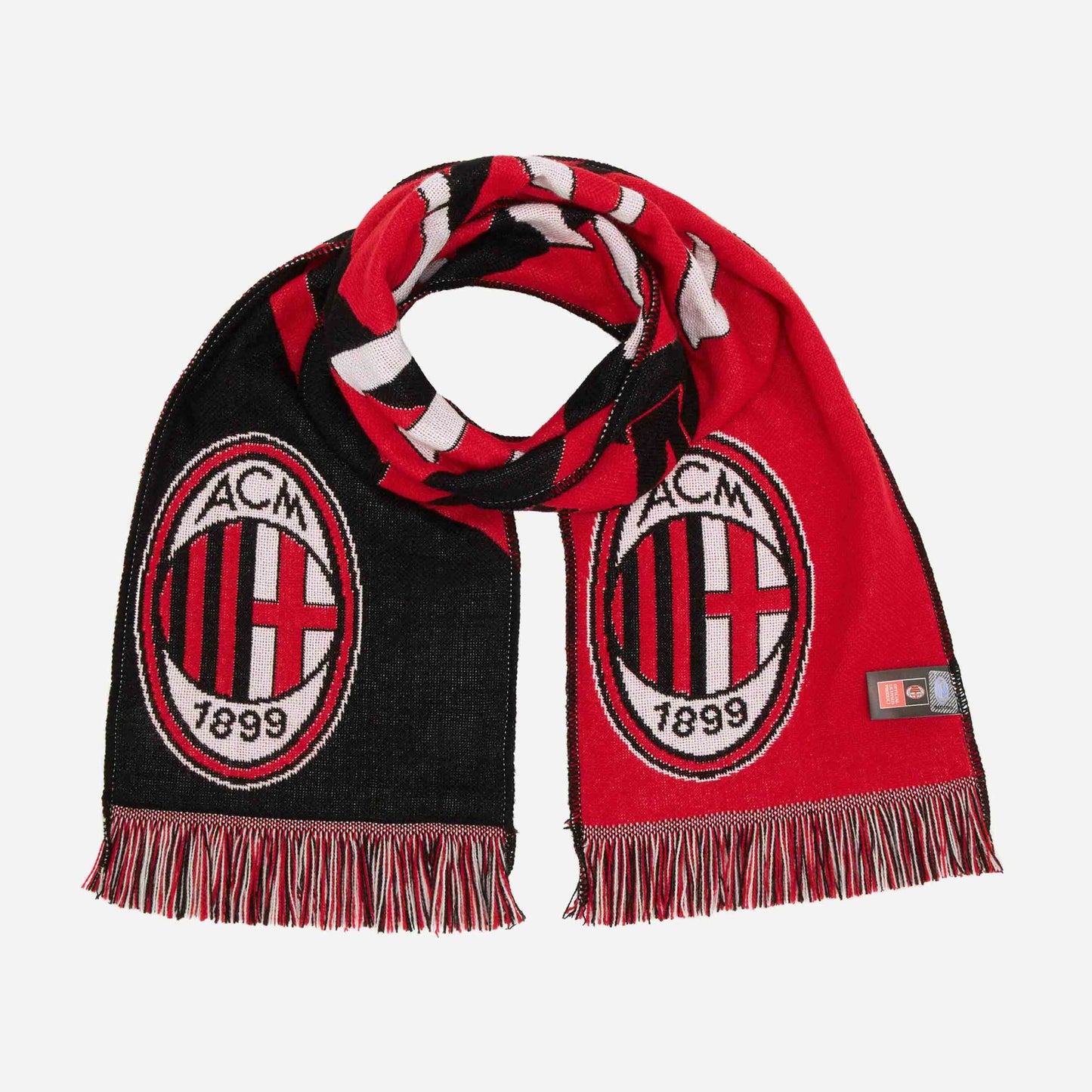 SCIARPA MILAN CON GRAFICA ROSSONERA