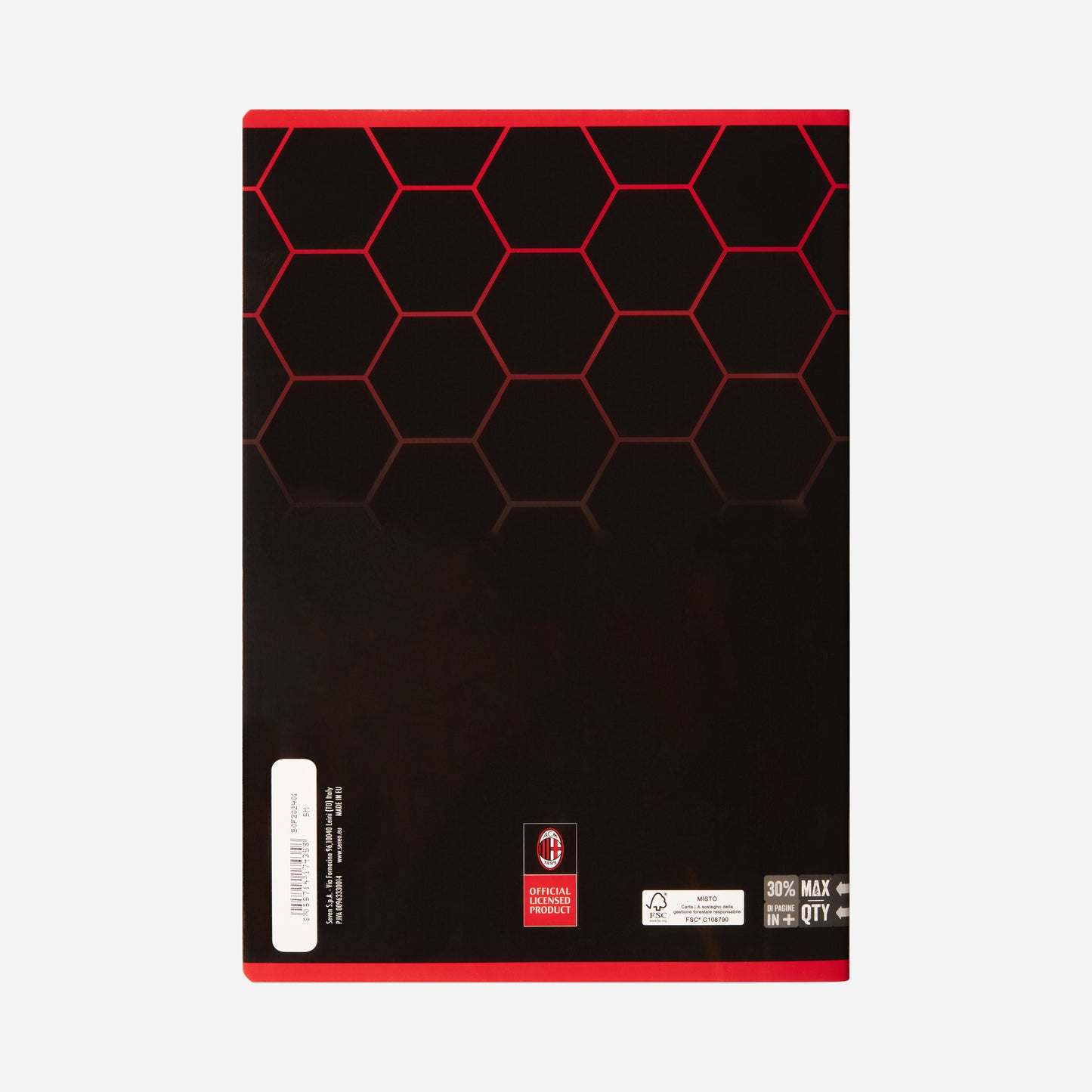 QUADERNONE MILAN A QUADRETTI