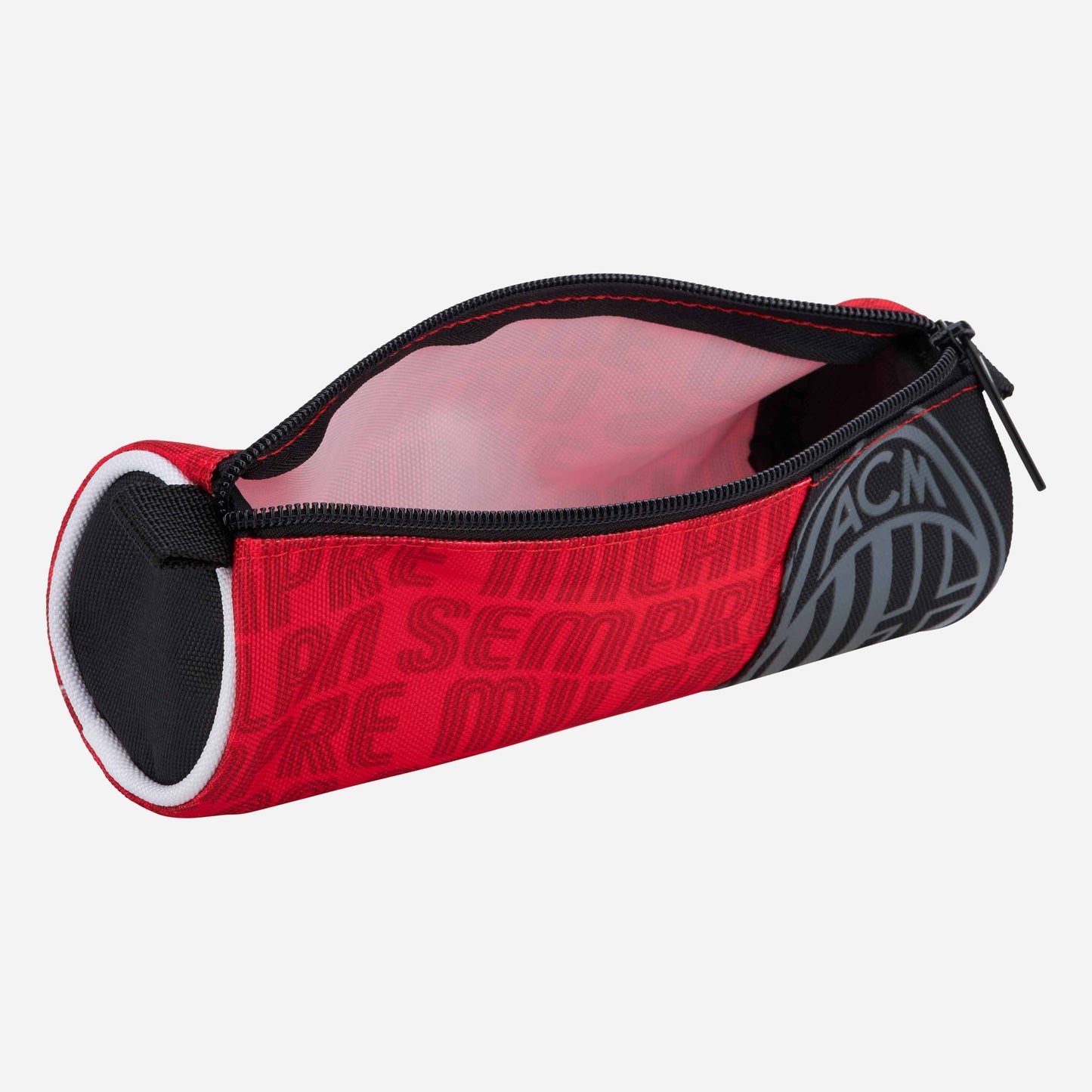 MILAN PENCIL CASE WITH 'SEMPRE MILAN' GRAPHIC AND LOGO PRINT