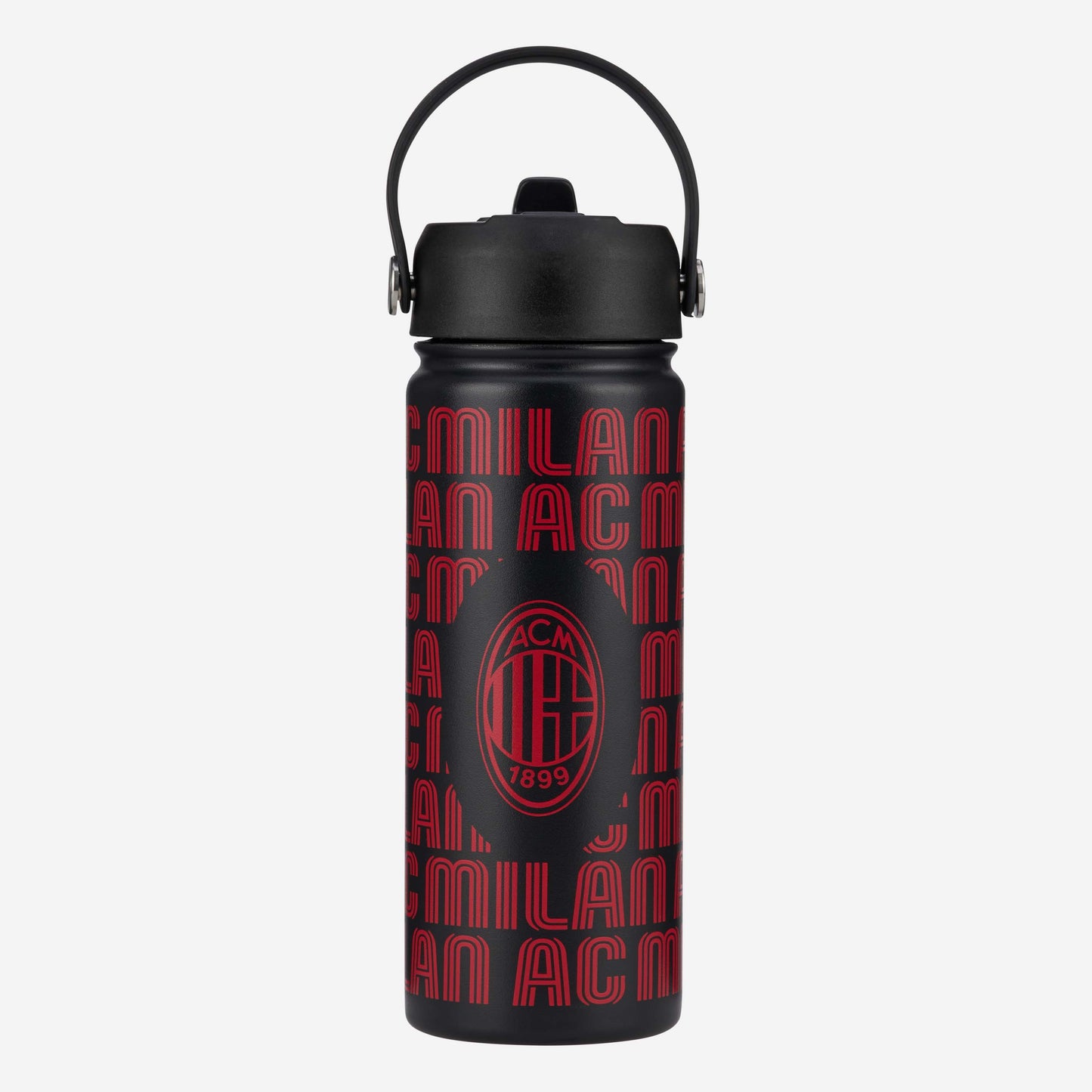 MILAN WATER BOTTLE WITH ALLOVER DESIGN AND LOGO