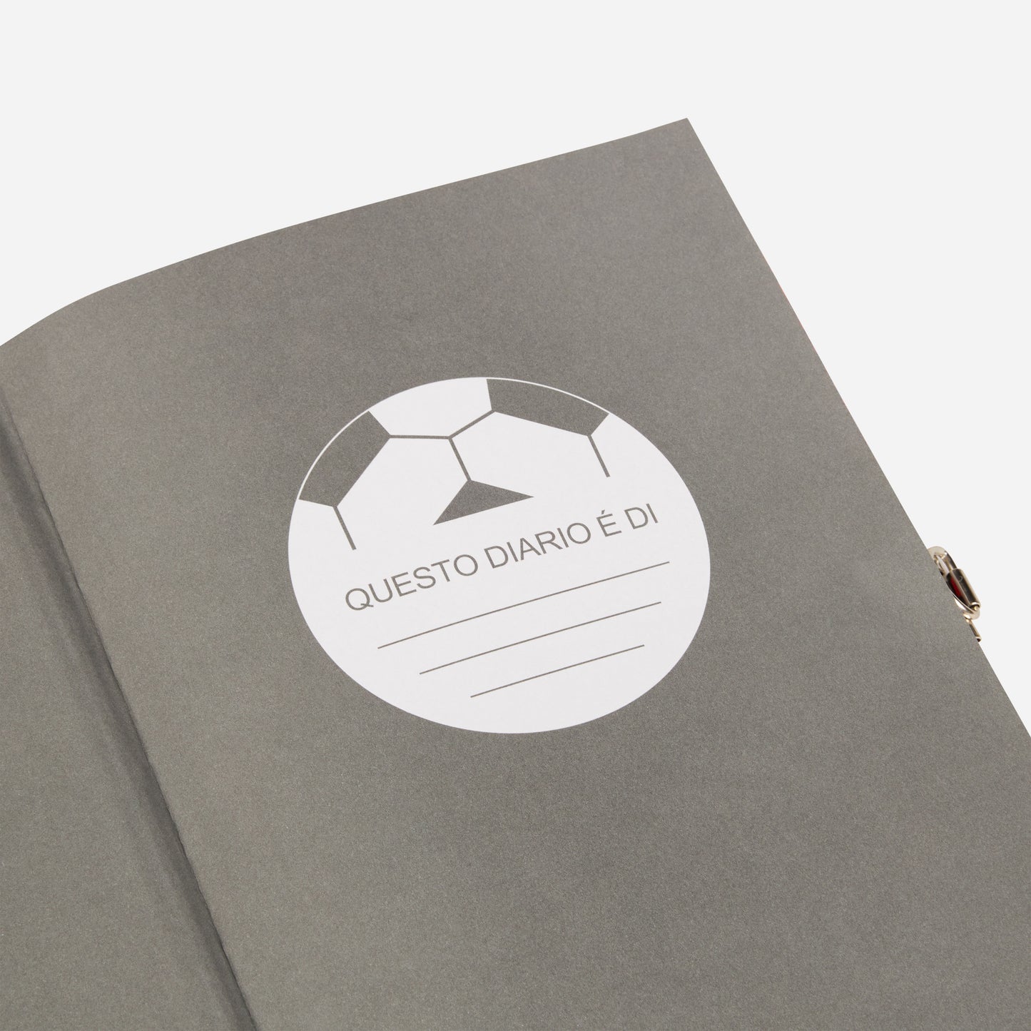 AC MILAN DIARY WITH LOCKER