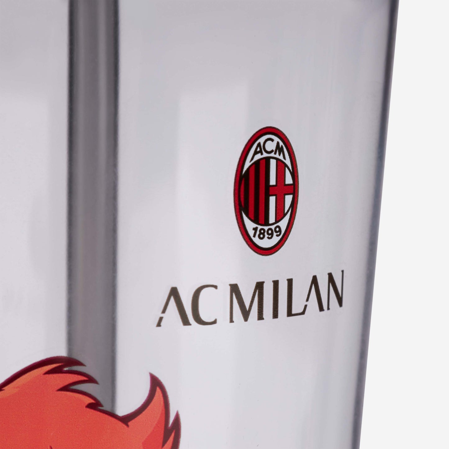 BICCHIERE MILAN CON COPERCHIO E CANNUCCIA