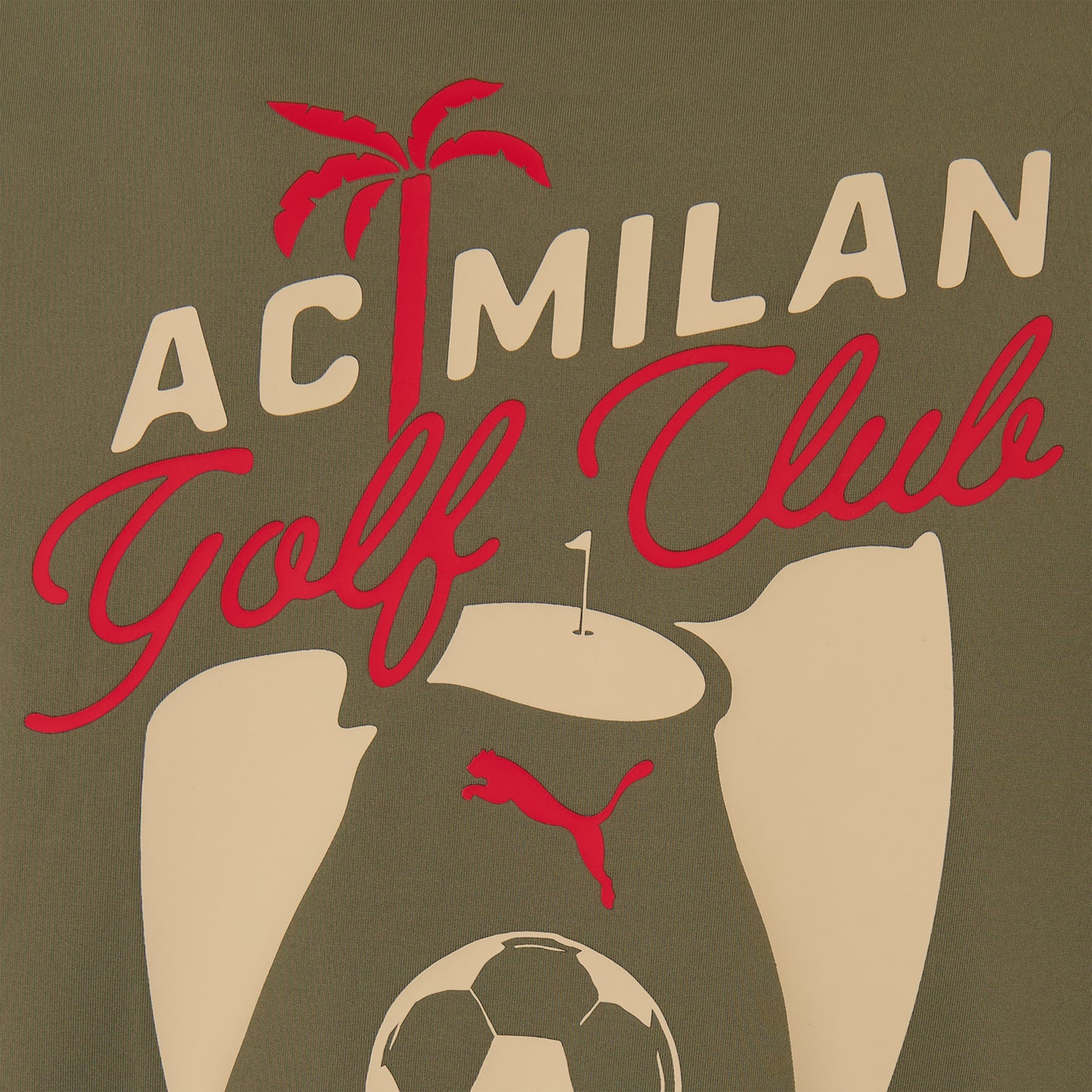 T-SHIRT VERDE PUMA X ACM GOLF CLUB