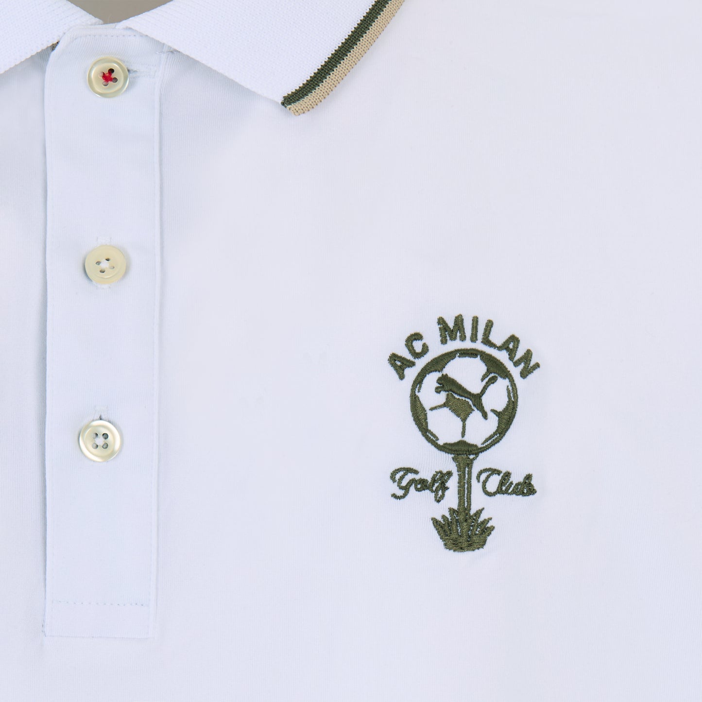 WHITE POLO SHIRT PUMA X ACM GOLF CLUB