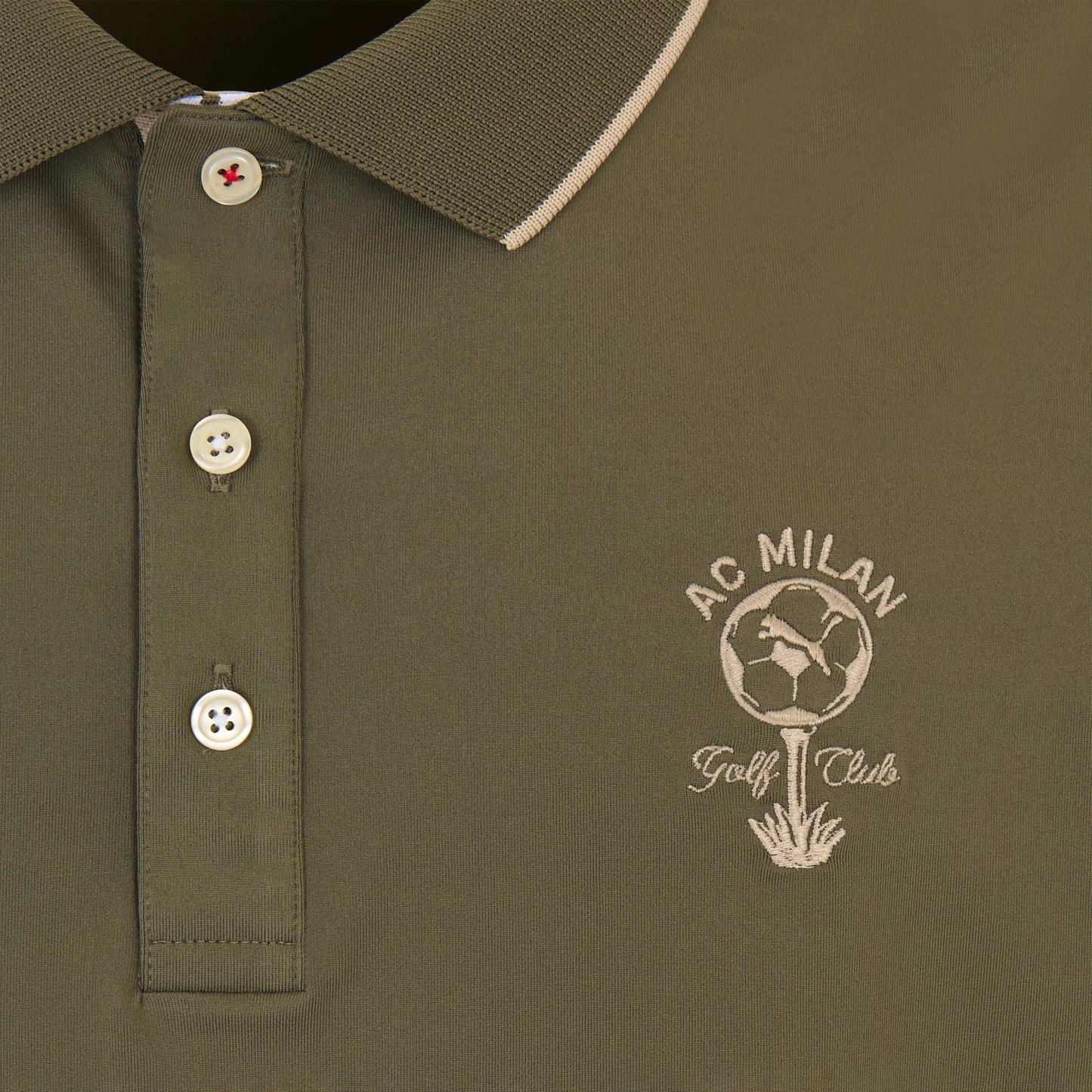 GREEN POLO SHIRT PUMA X ACM GOLF CLUB