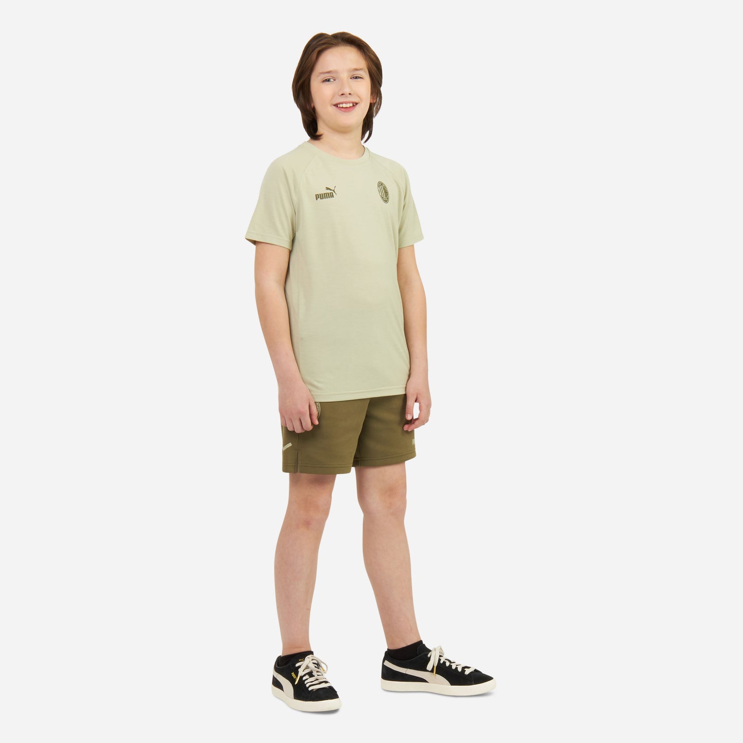 T-SHIRT MILAN CASUALS BAMBINO 2022/23