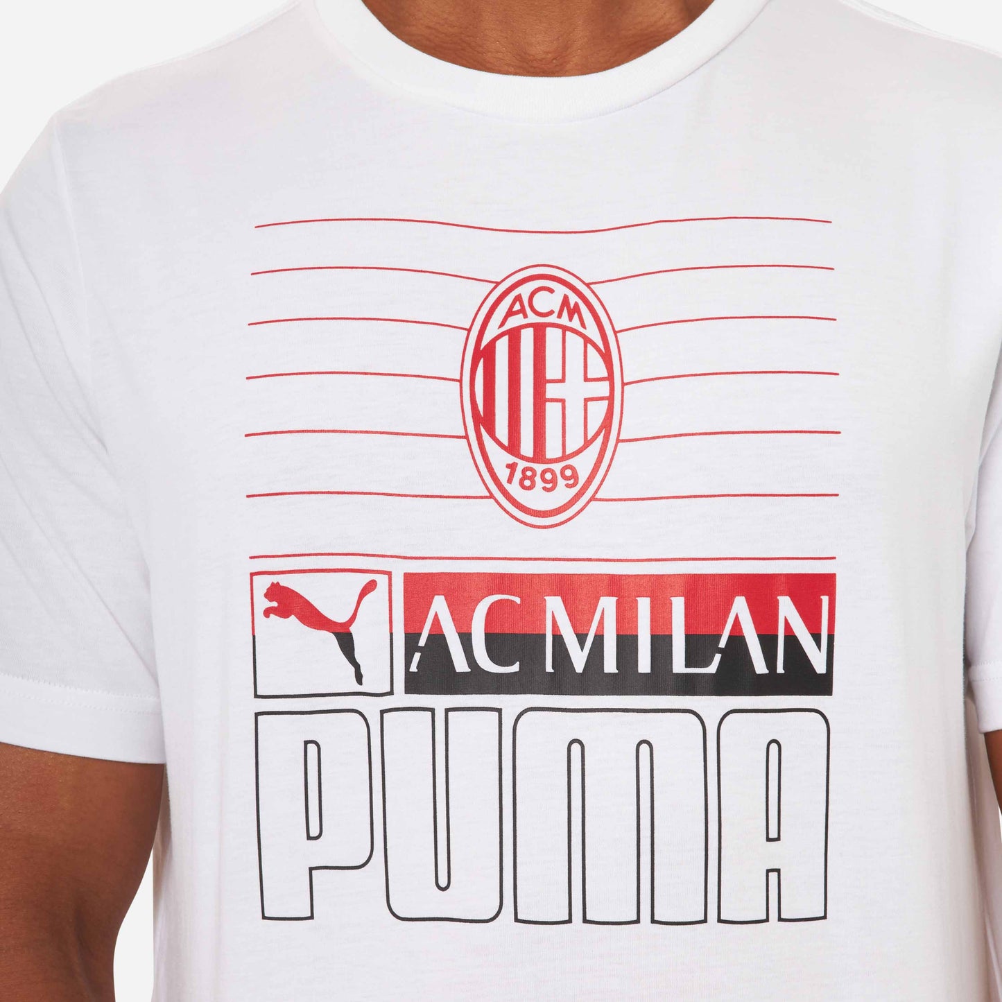 T-SHIRT MILAN CON STAMPA FRONTALE