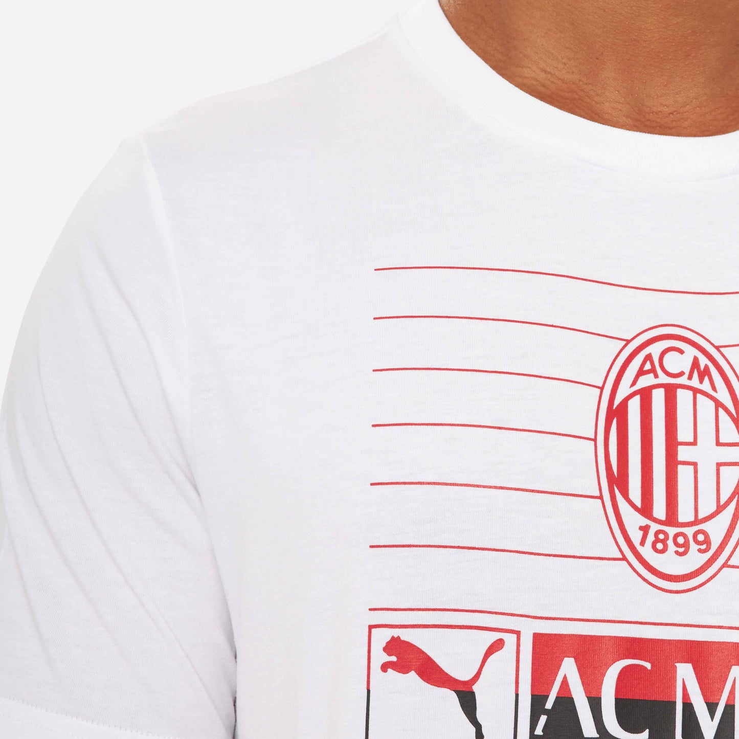 T-SHIRT MILAN CON STAMPA FRONTALE