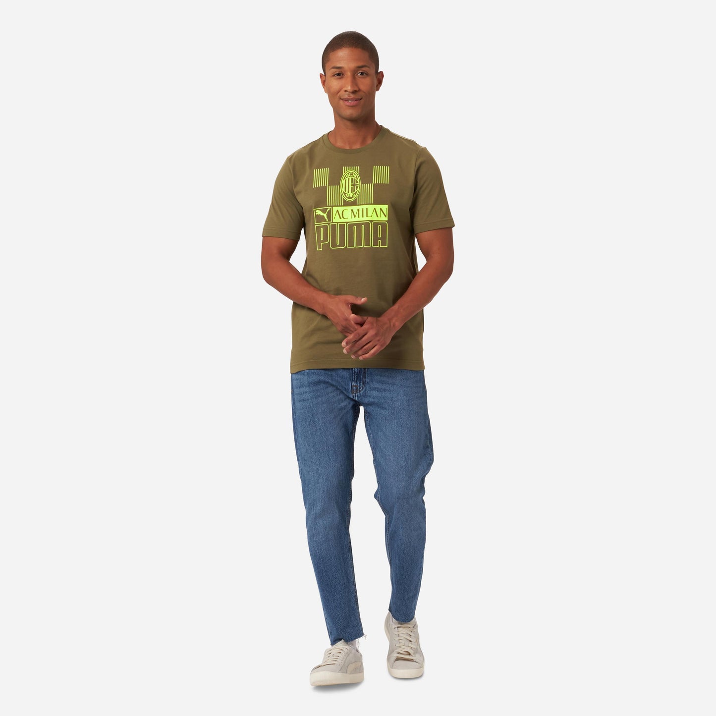 T-SHIRT MILAN CON STAMPA FRONTALE