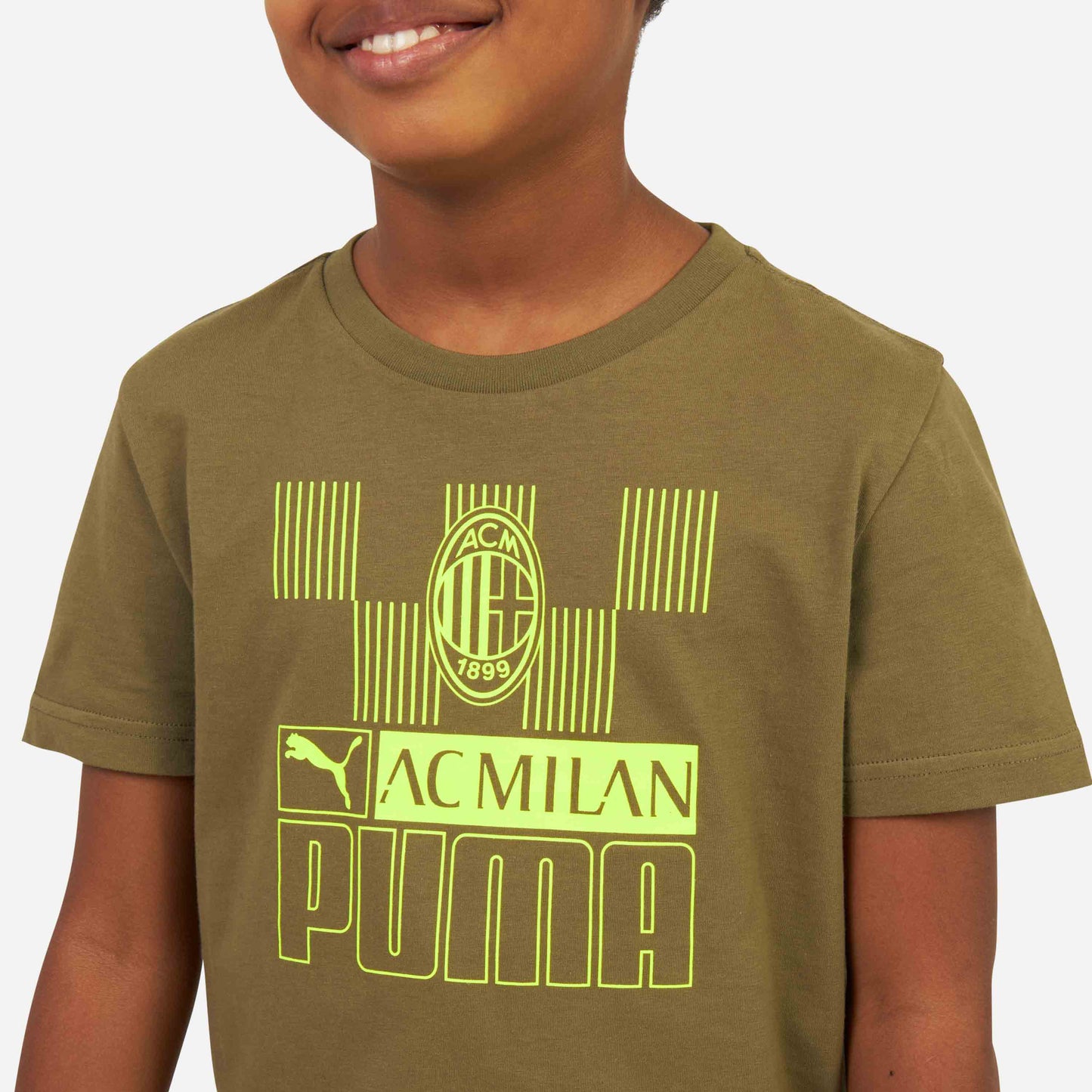 T-SHIRT MILAN BAMBINO CON STAMPA FRONTALE
