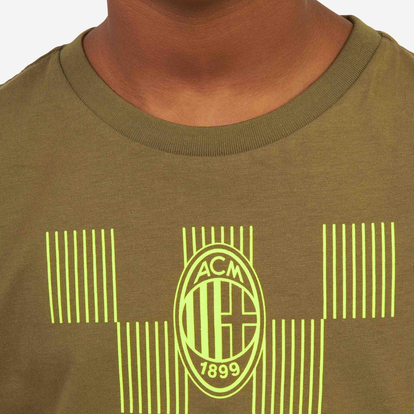 T-SHIRT MILAN BAMBINO CON STAMPA FRONTALE