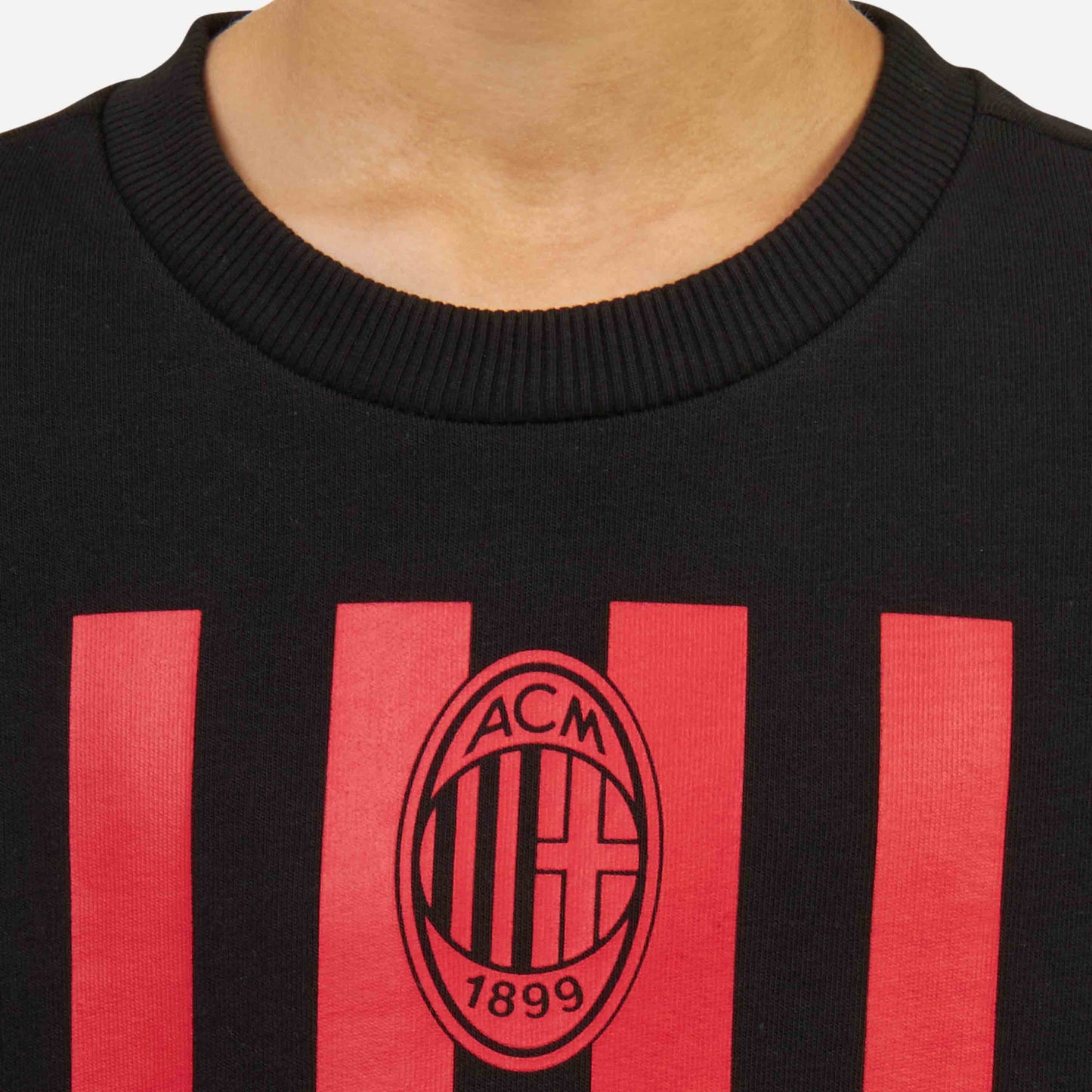 FELPA MILAN BAMBINO CON STAMPA FRONTALE