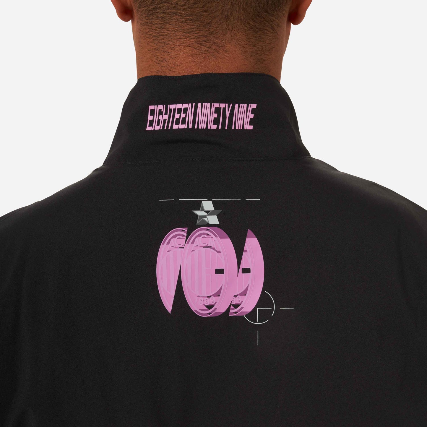 GIACCA MILAN COLOR BLOCK CON ZIP E TASCHE