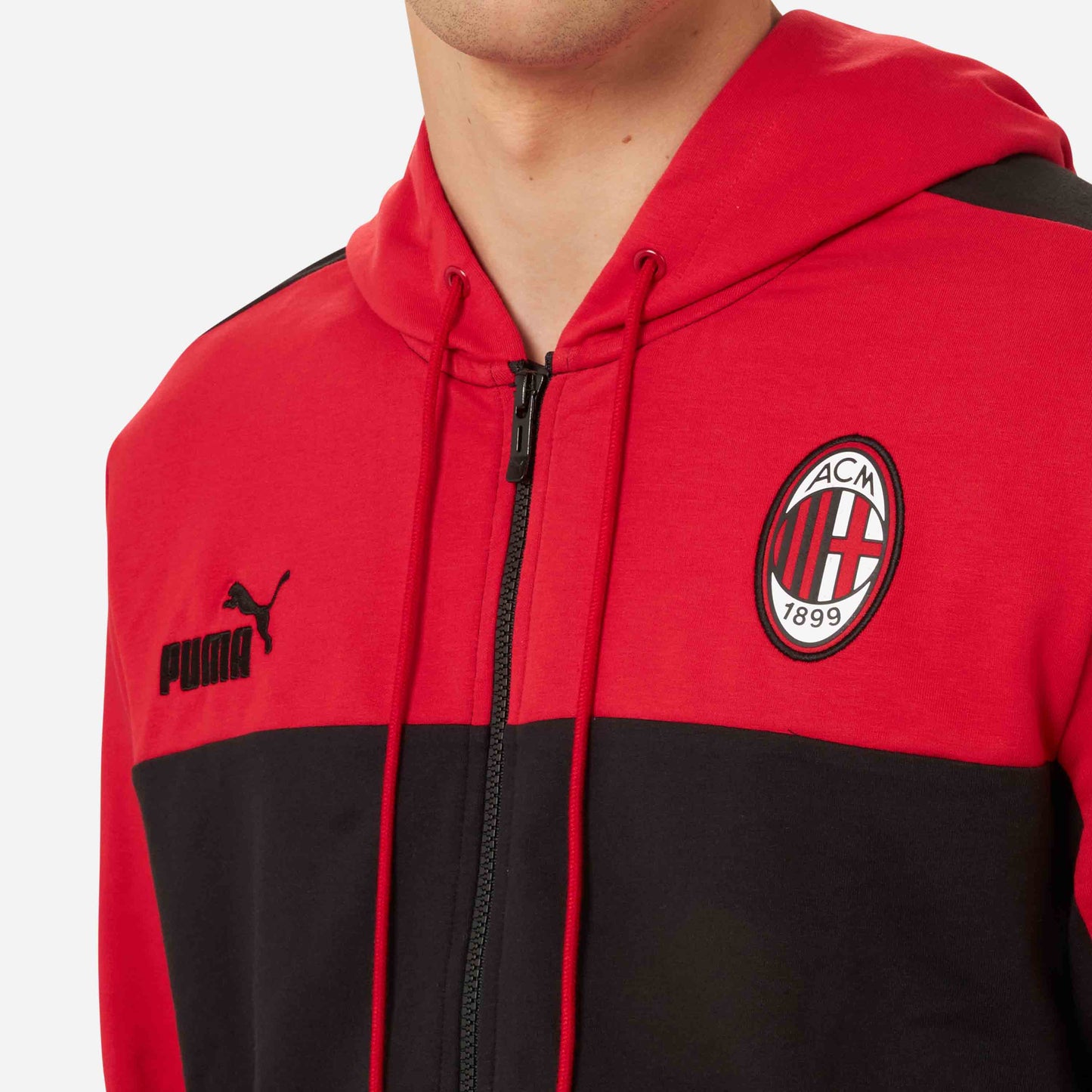 TUTA MILAN CON FELPA FULL ZIP CON CAPPUCCIO E PANTALONI