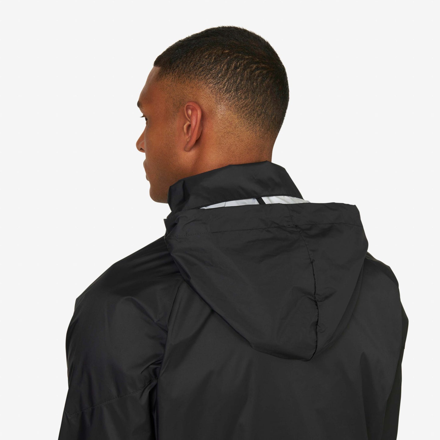 MILAN TRAINING 2023/24 JACKET WITH ZIPPER AND REMOVABLE HOOD