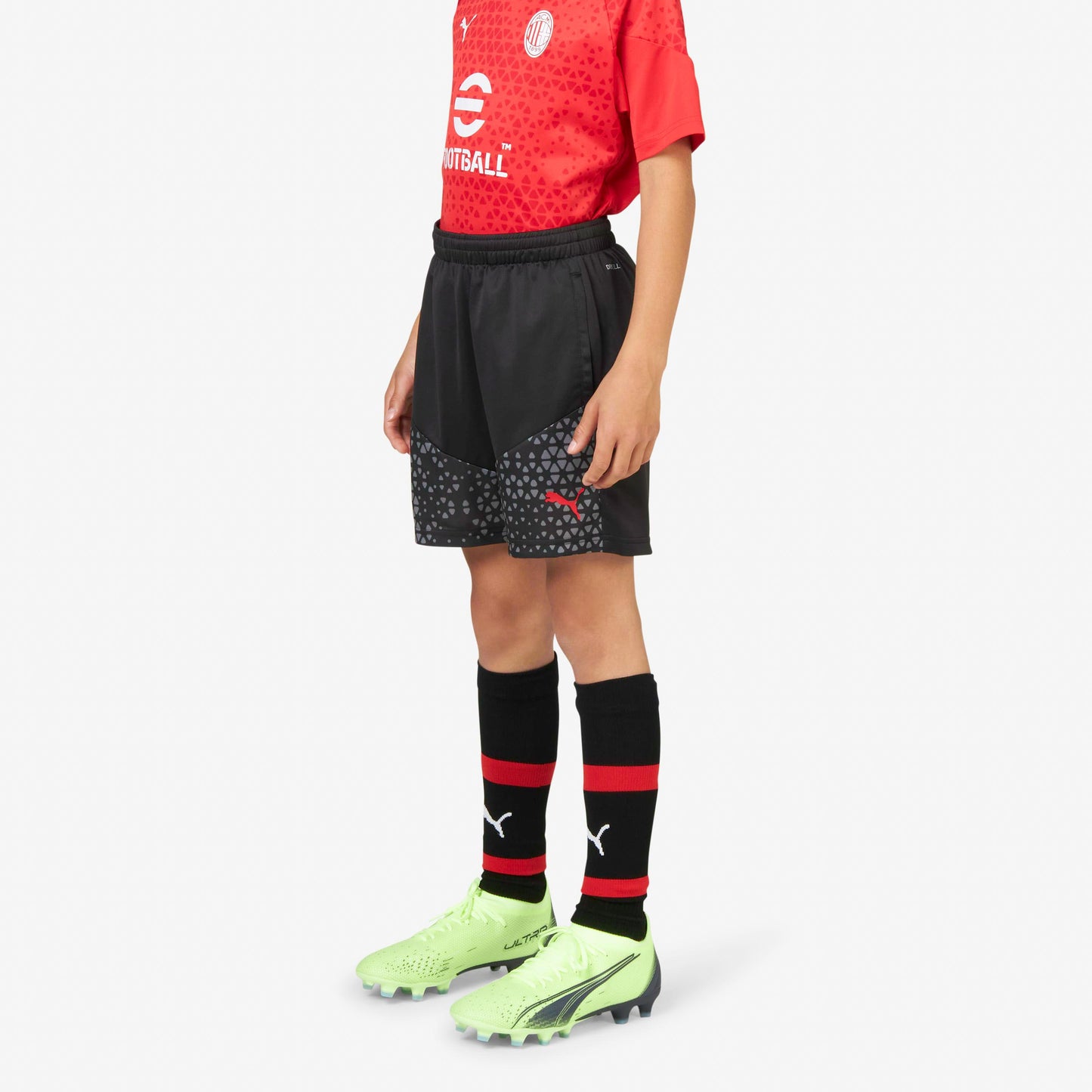 PANTALONCINI MILAN TRAINING 2023/24 BAMBINO