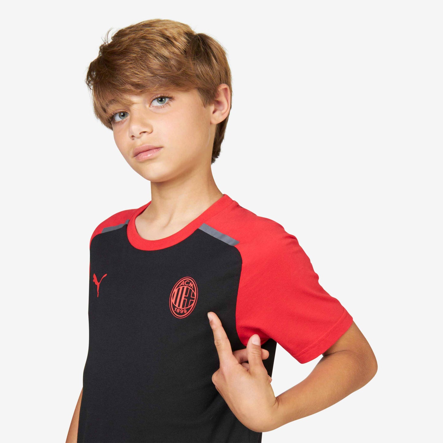 T-SHIRT MILAN CASUALS BAMBINO 2023/24