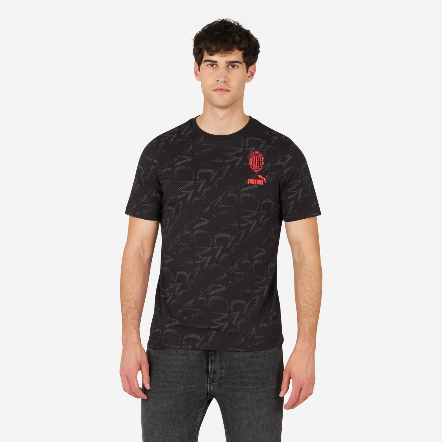 T-SHIRT MILAN CON STAMPA ALLOVER