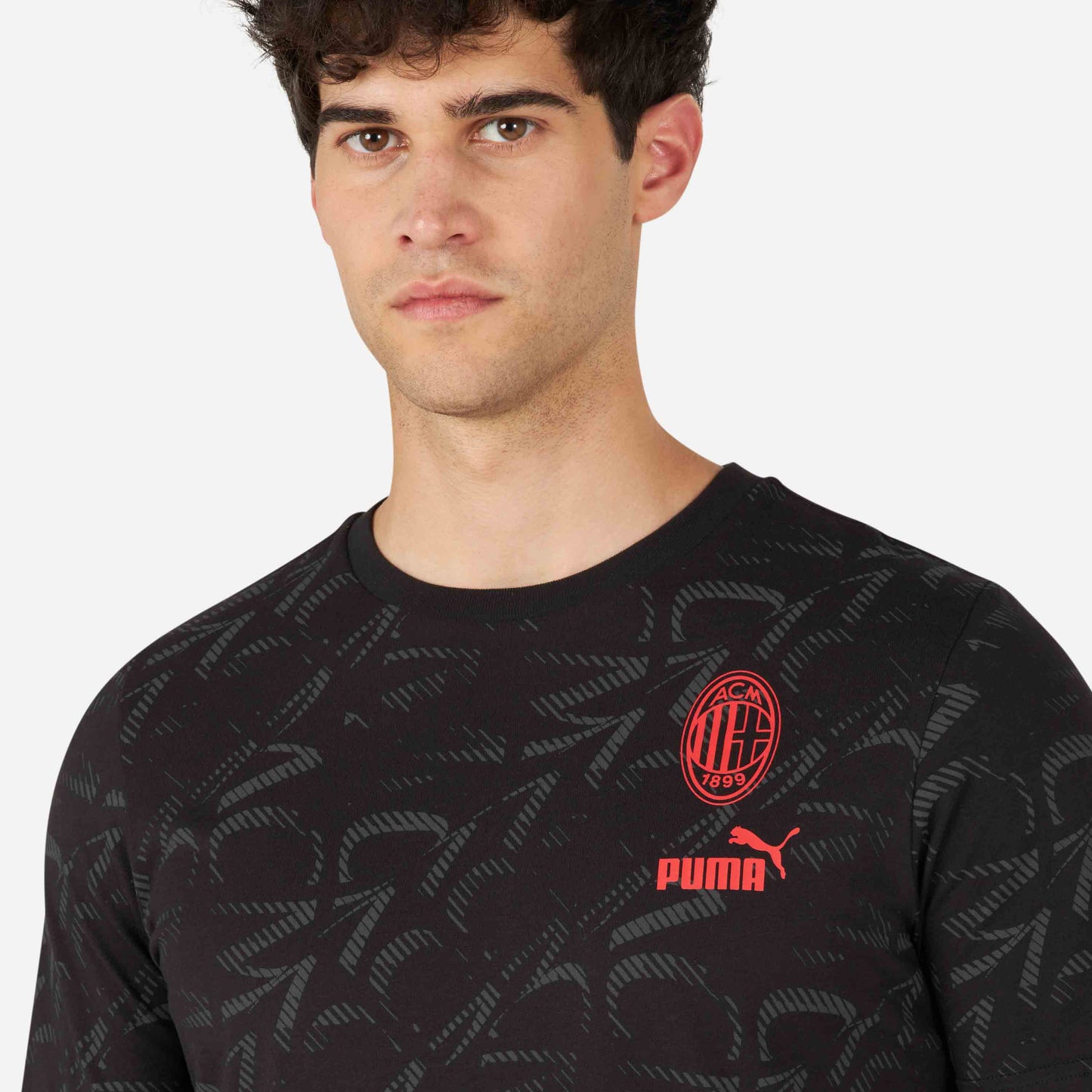 T-SHIRT MILAN CON STAMPA ALLOVER