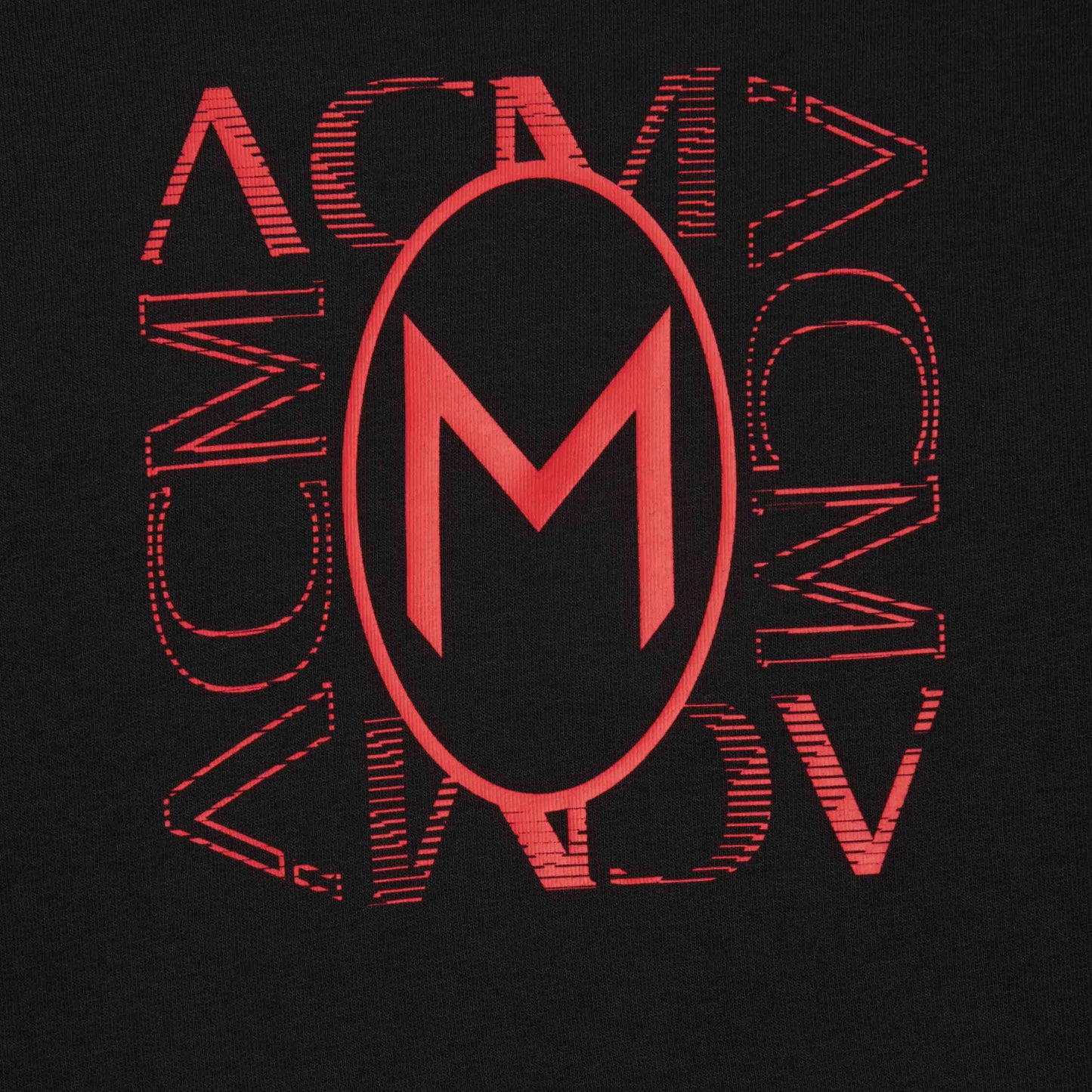 FELPA MILAN BAMBINO CON STAMPA FRONTALE FOOTBALL CORE