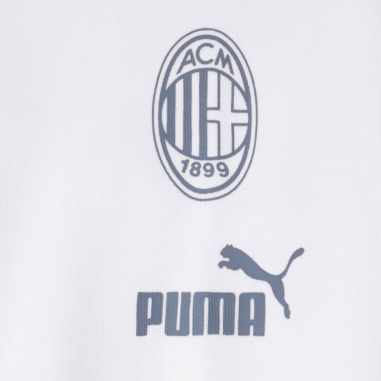 FELPA MILAN FOOTBALL CORE BAMBINO CON CAPPUCCIO E STAMPA