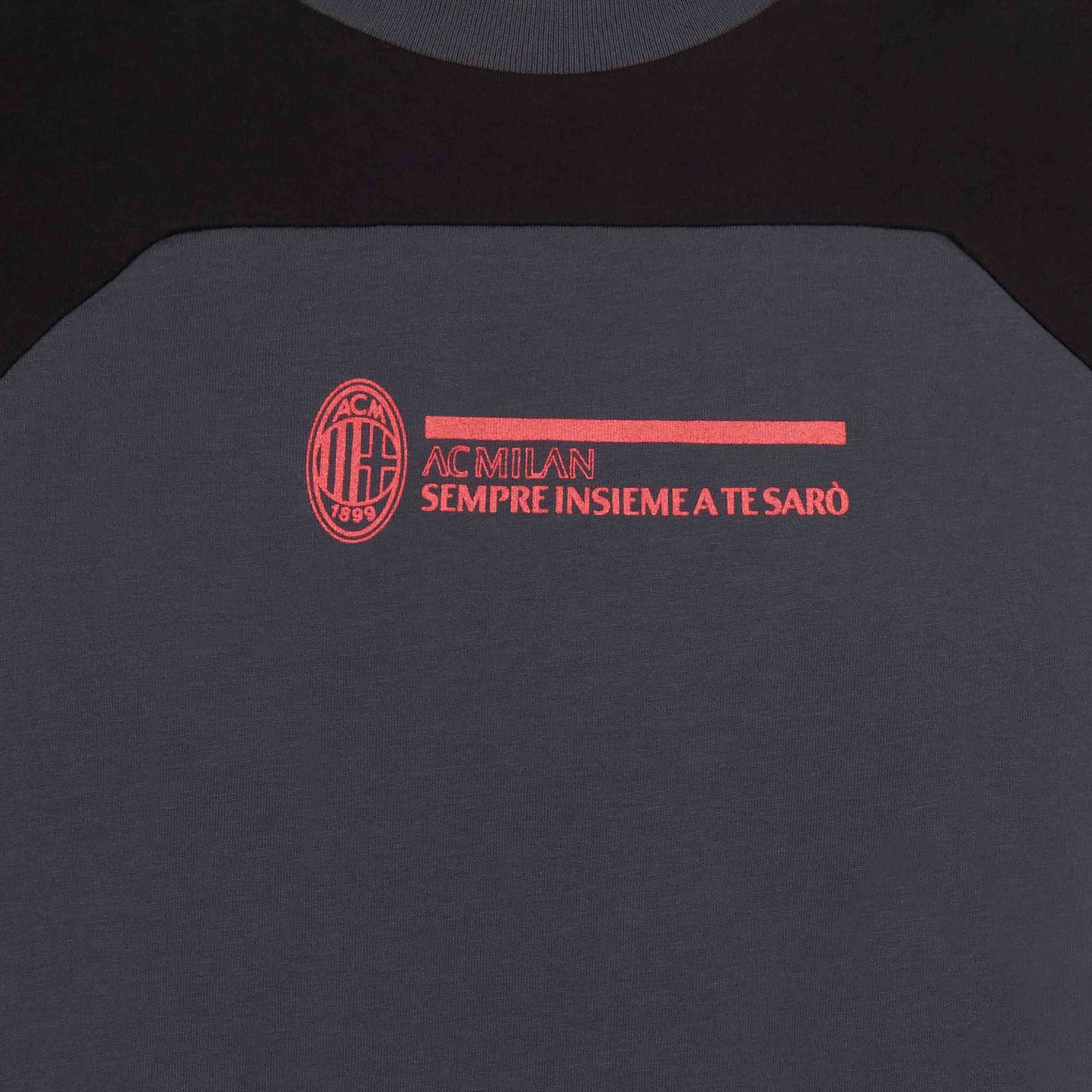 T-SHIRT MILAN ''SEMPRE INSIEME A TE SARÒ''