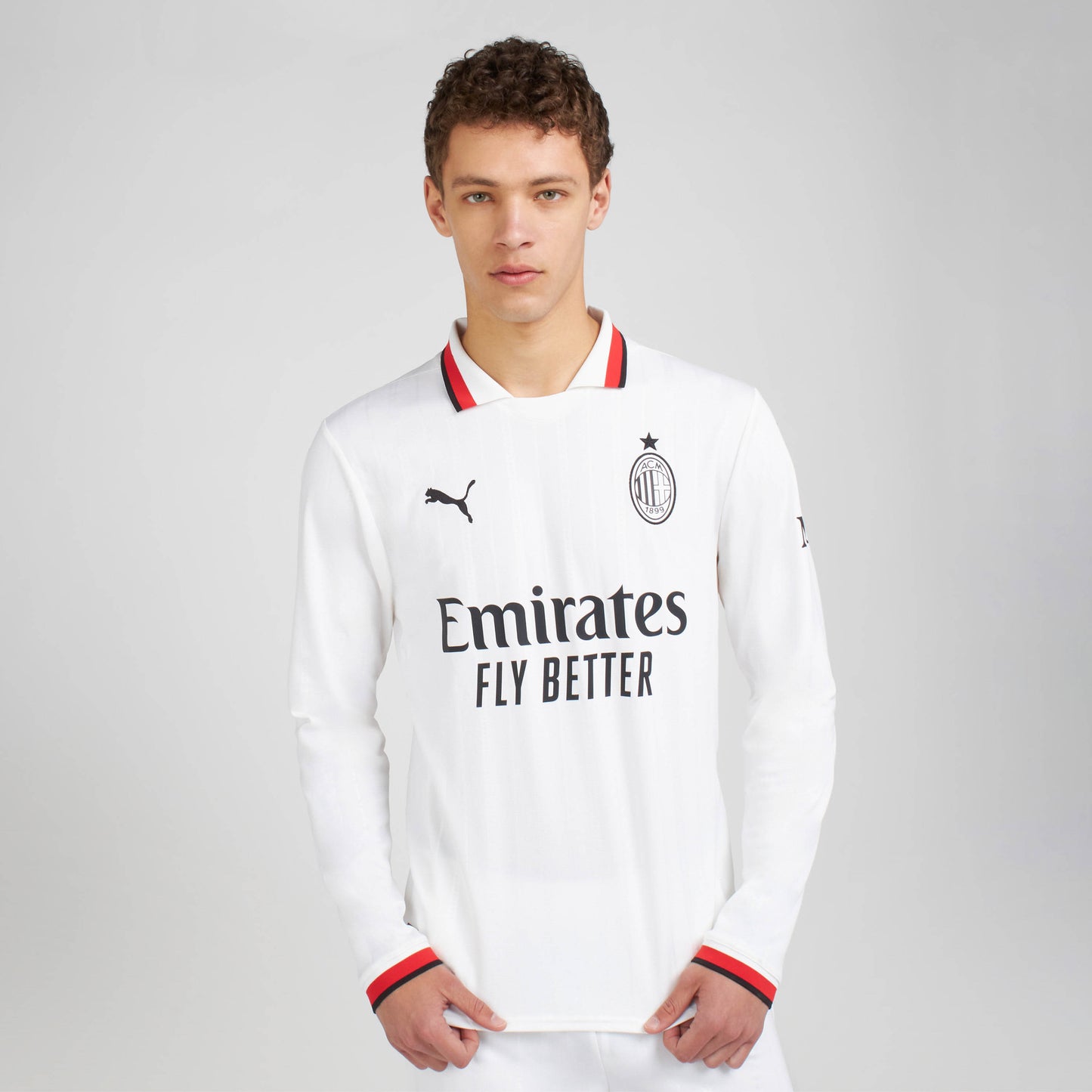 MAGLIA MILAN GARA AWAY 2024/25 A MANICHE LUNGHE