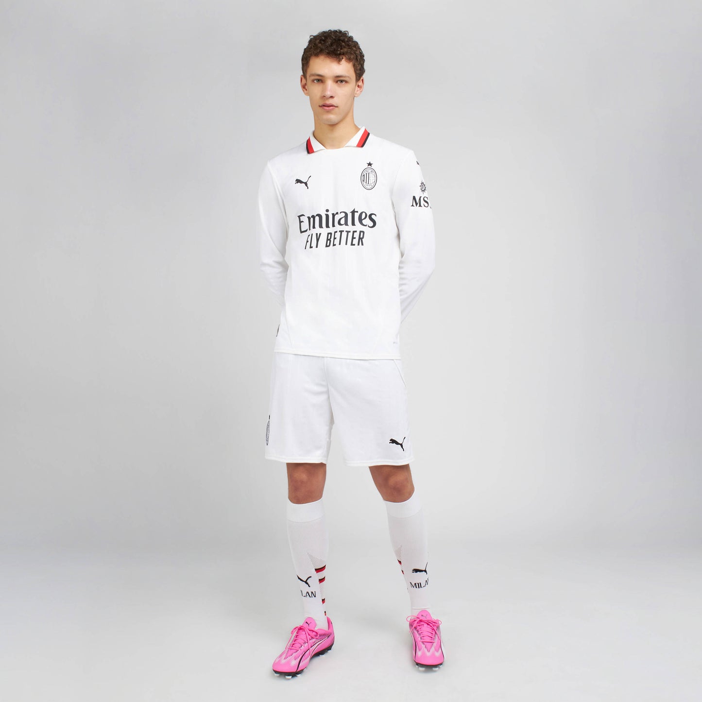 MAGLIA MILAN GARA AWAY 2024/25 A MANICHE LUNGHE