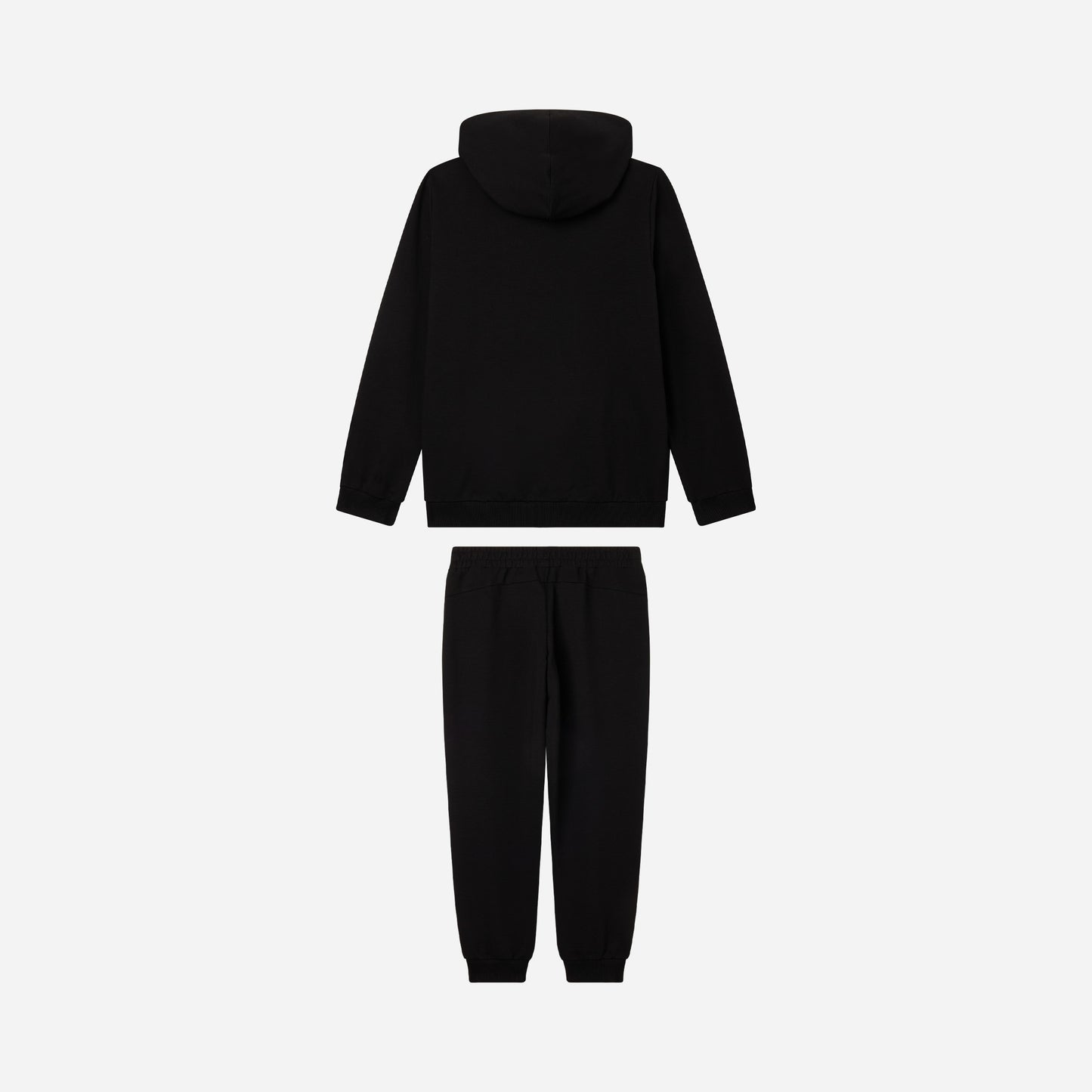 TUTA MILAN BAMBINO CON FELPA FULL ZIP CON CAPPUCCIO E PANTALONI