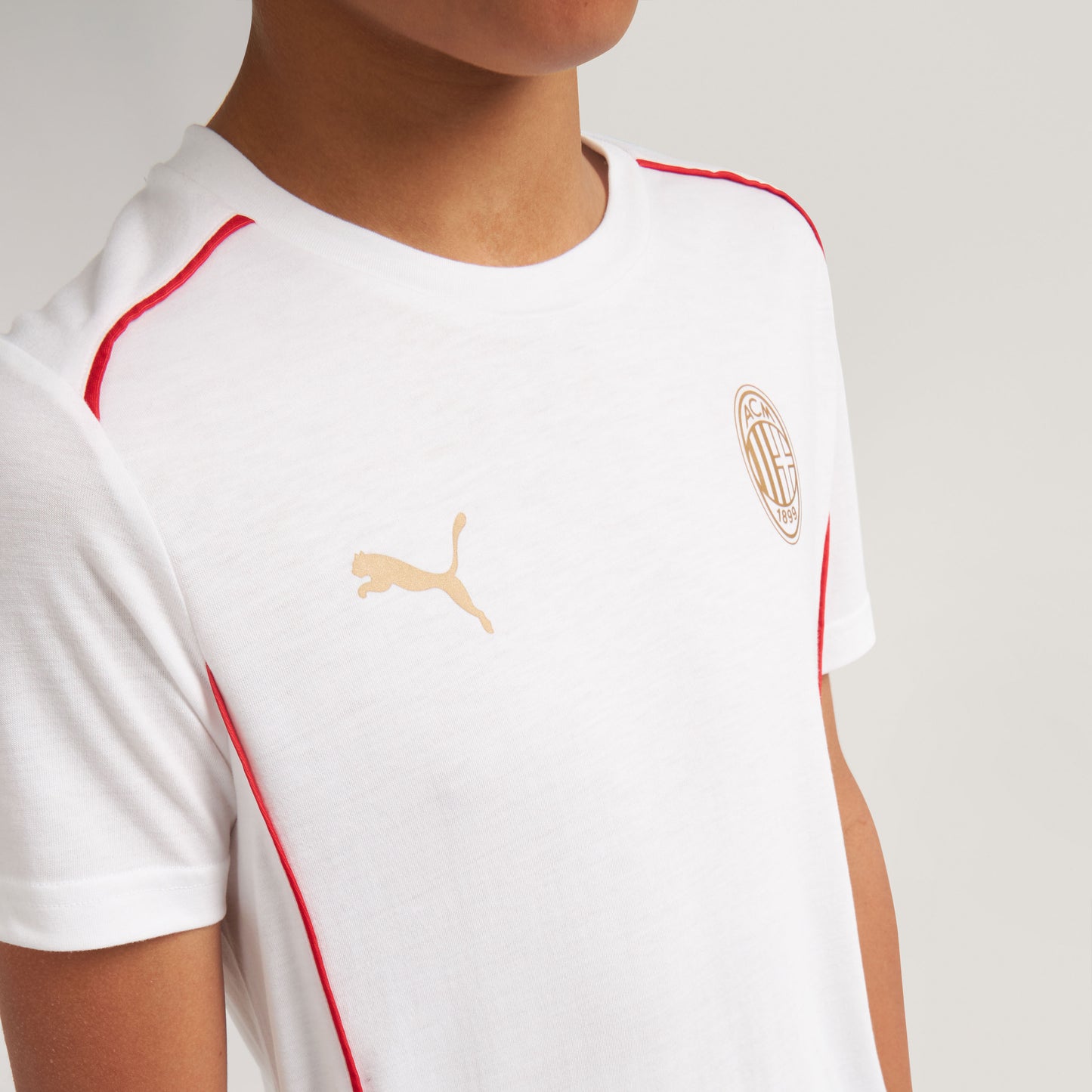 T-SHIRT MILAN CASUALS BAMBINO 2024/25