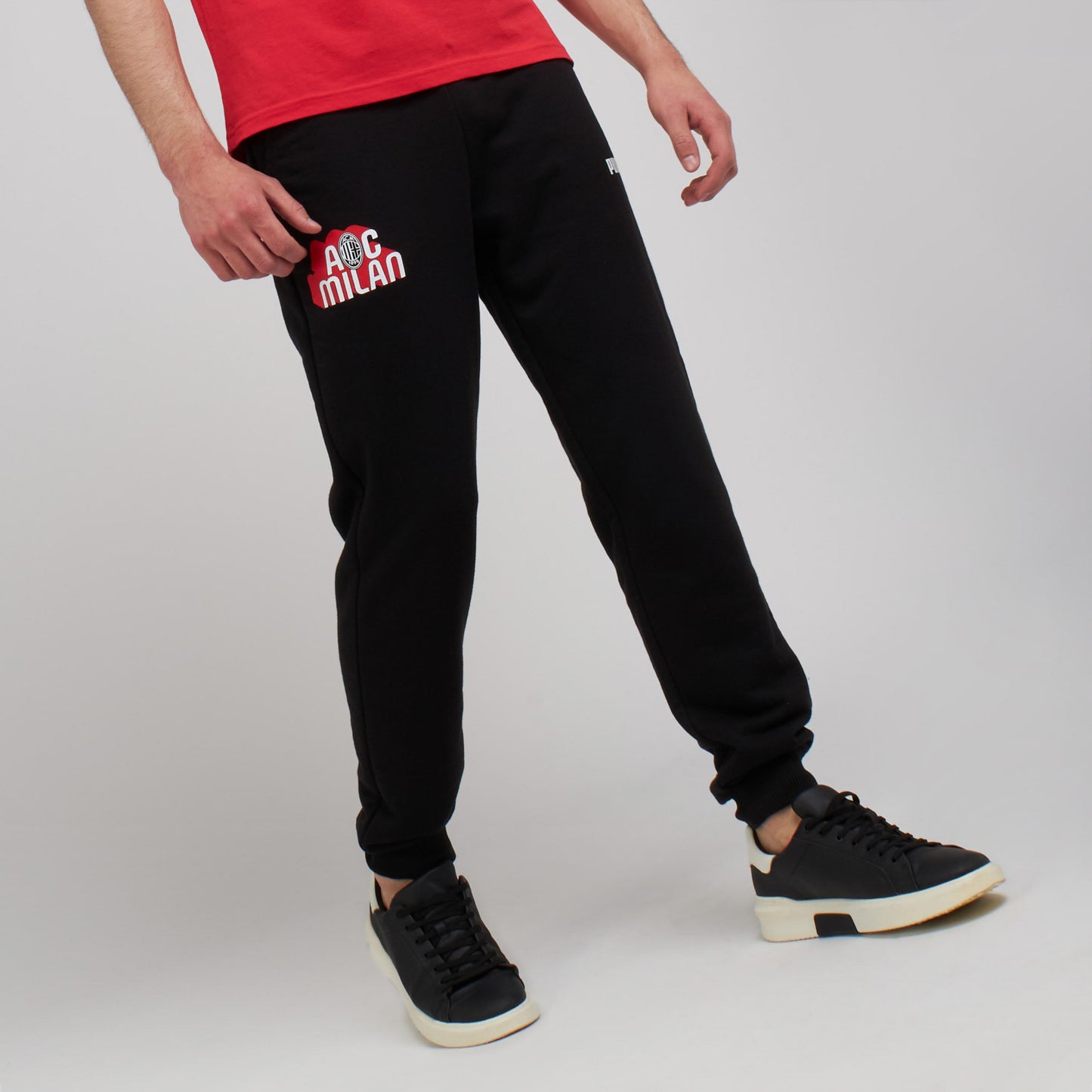 AC MILAN CULTURE COLLECTION BLACK PANTS
