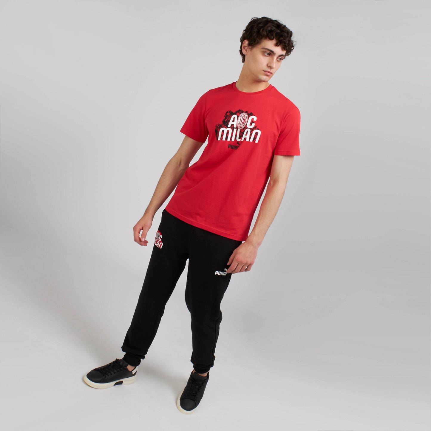 AC MILAN CULTURE COLLECTION BLACK PANTS