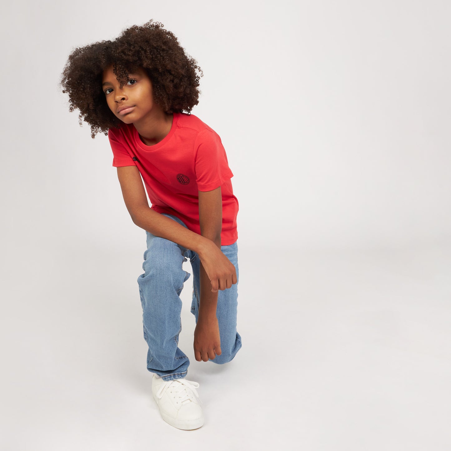 T-SHIRT MILAN ESSENTIAL ROSSA BAMBINO