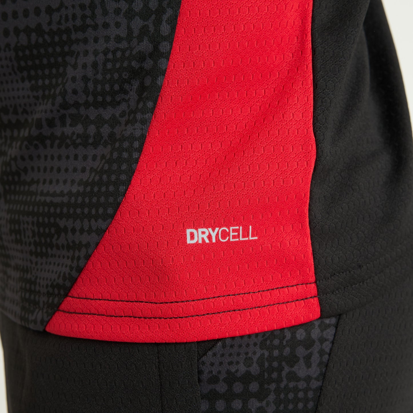 MILAN 1/4 ZIP LONG-SLEEVE TRAINING 2025/26 KIDS' BLACK JERSEY