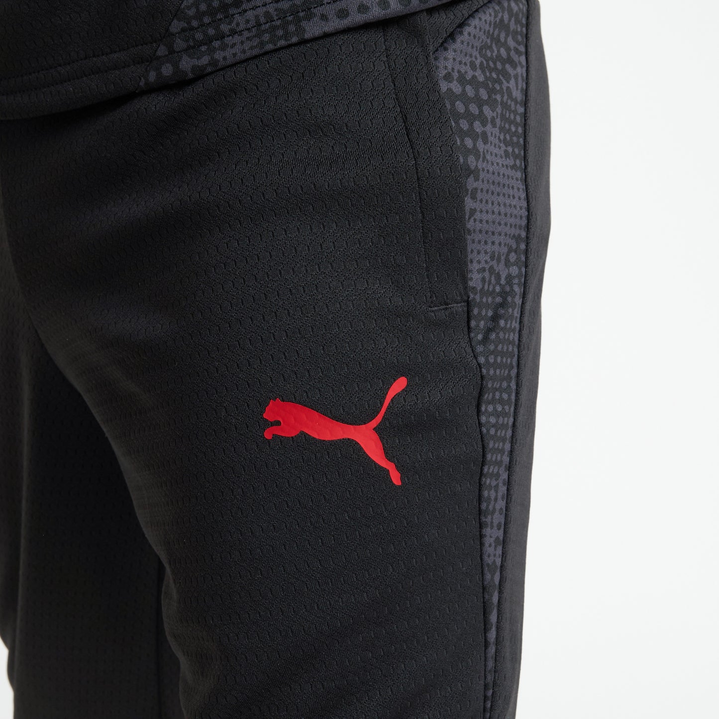 MILAN TRAINING 2025/26 KIDS' BLACK PANTS